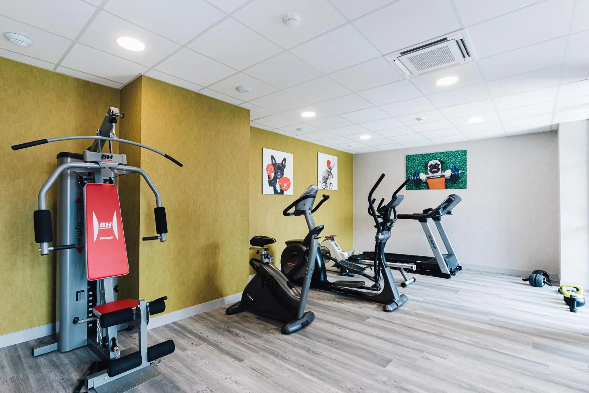 Fitness centre/facilities in ibis Styles Contres-Cheverny