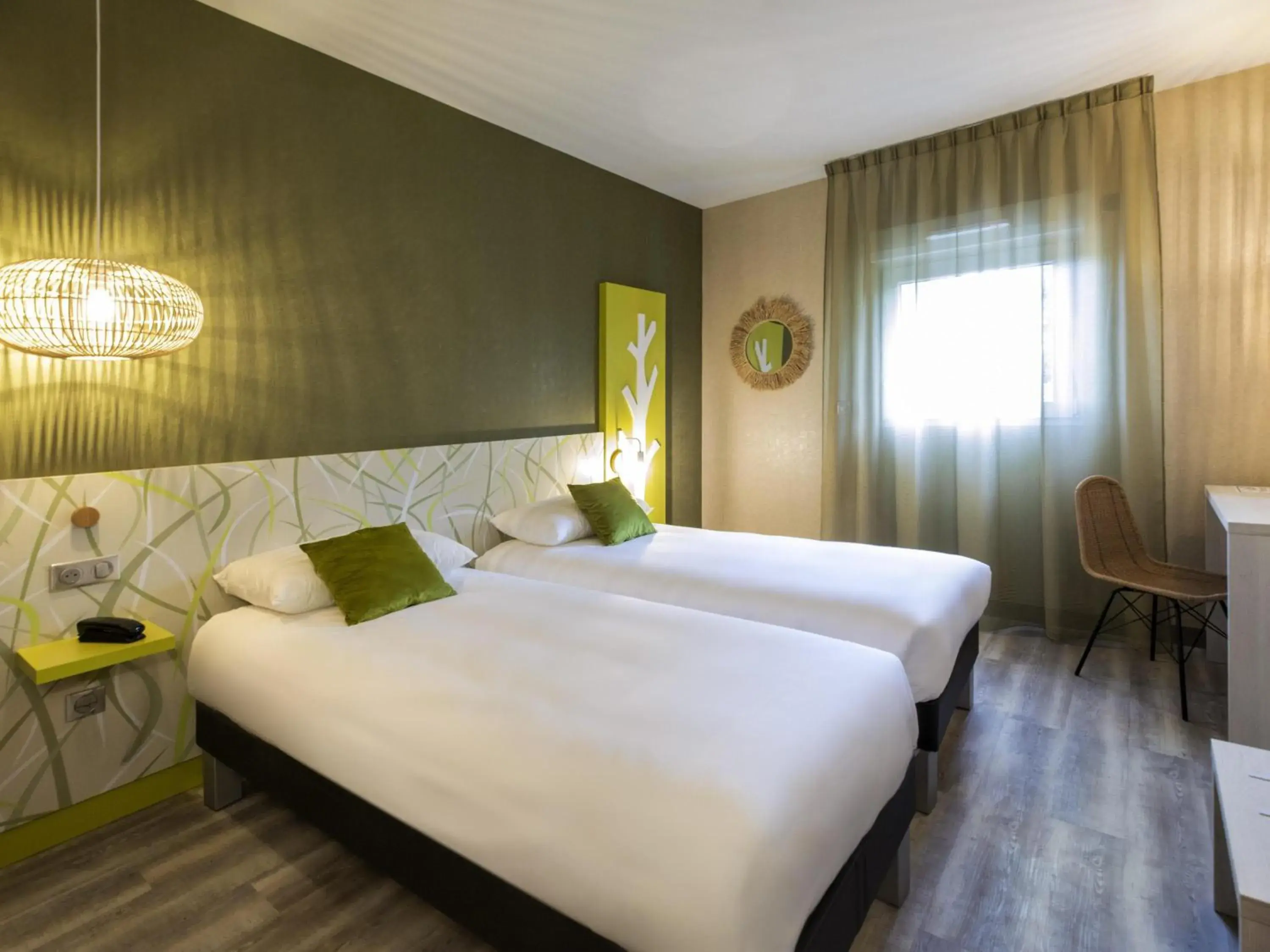Bedroom, Bed in ibis Styles Contres-Cheverny Bedroom, Bed in ibis Styles Contres-Cheverny