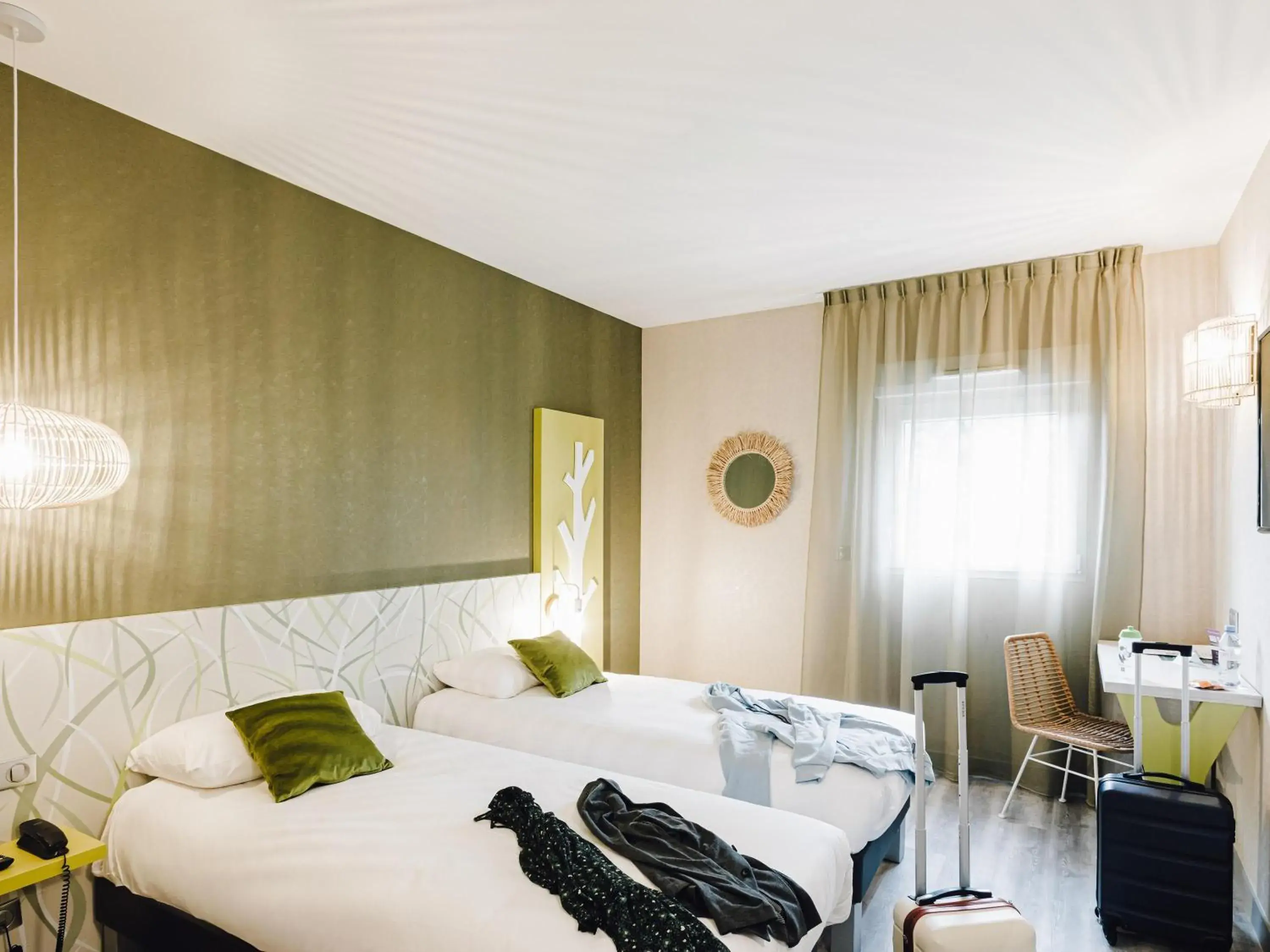 Bedroom, Bed in ibis Styles Contres-Cheverny Bedroom, Bed in ibis Styles Contres-Cheverny
