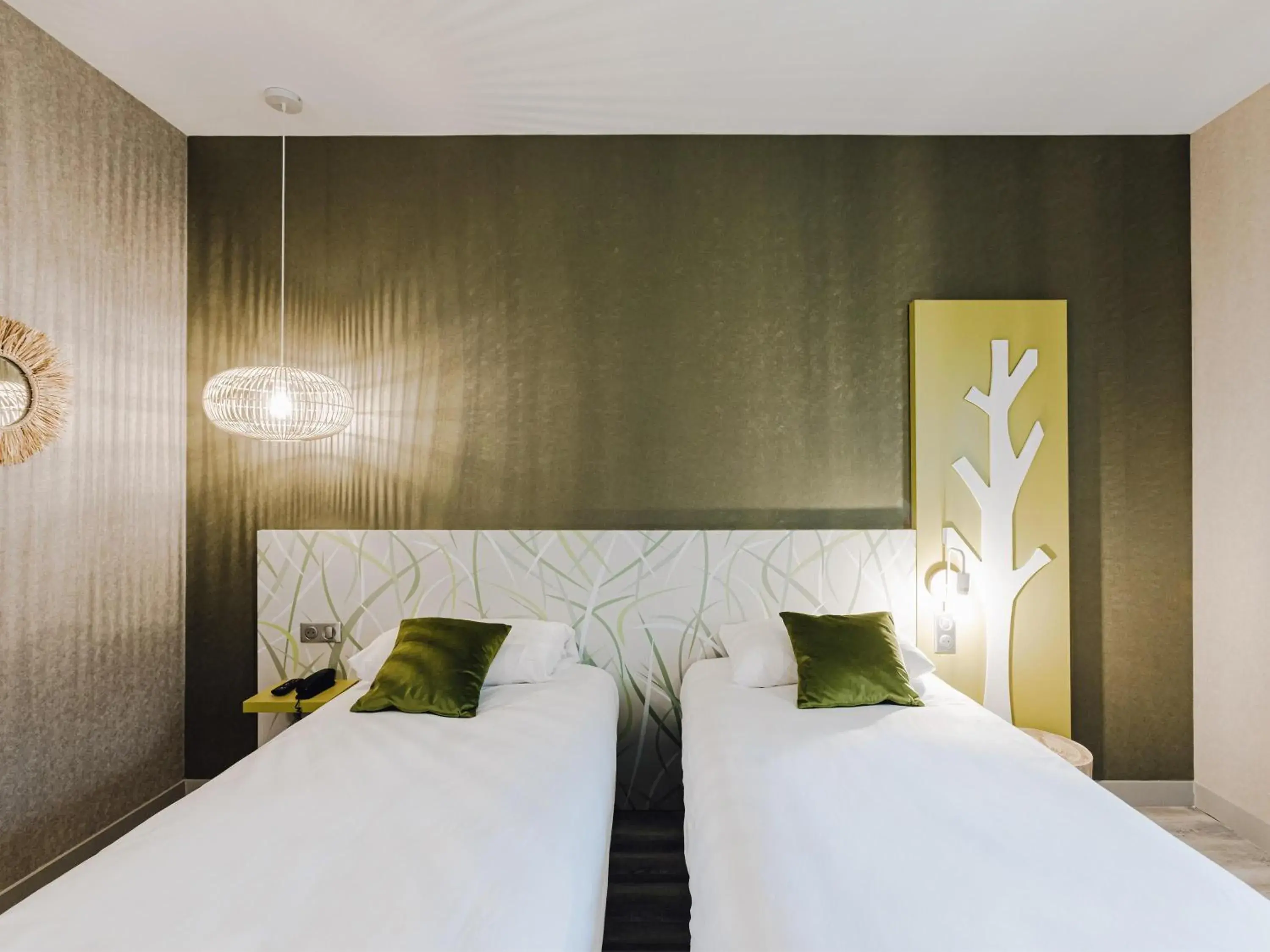 Bedroom, Bed in ibis Styles Contres-Cheverny Bedroom, Bed in ibis Styles Contres-Cheverny
