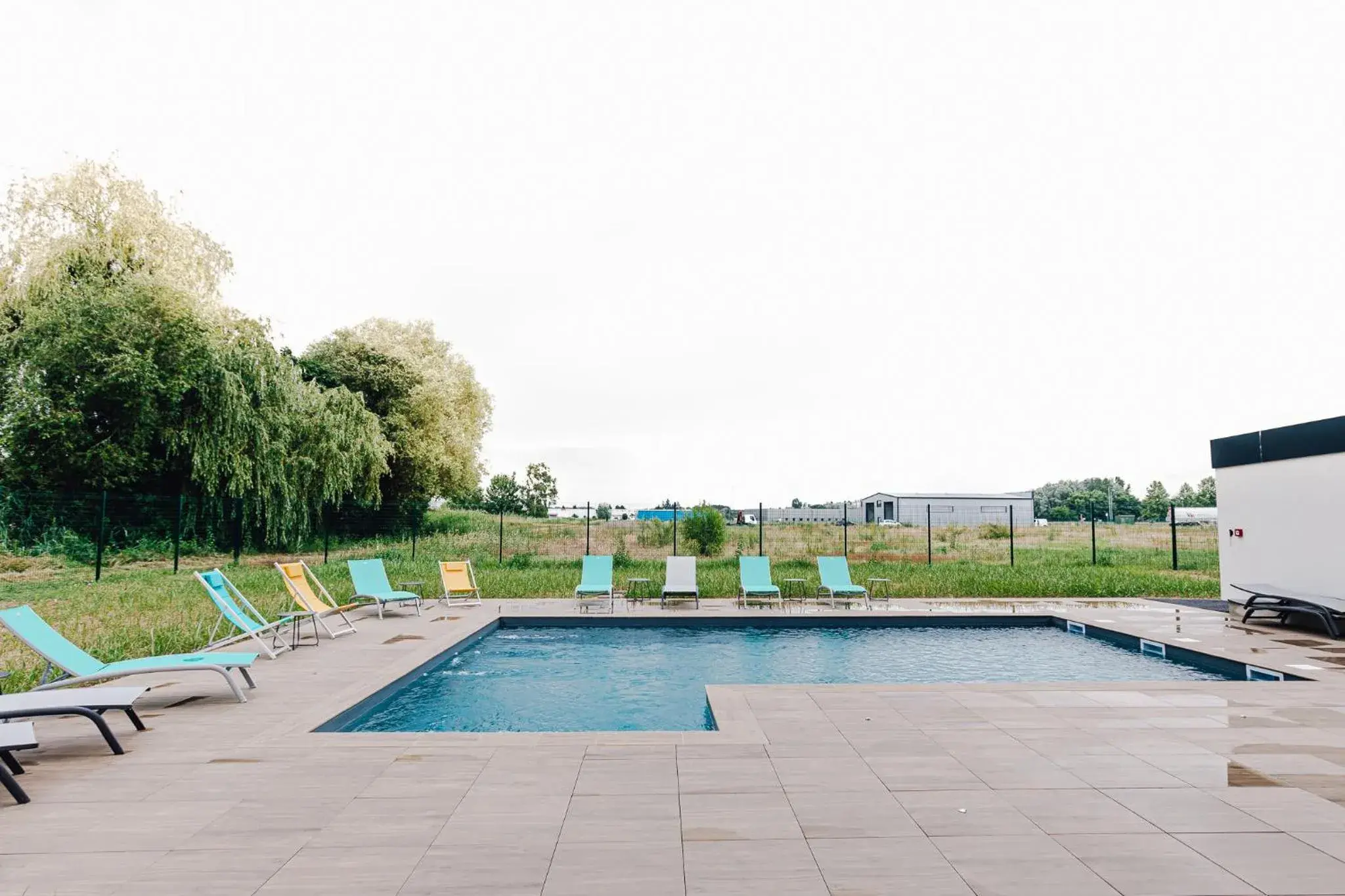 Swimming pool in ibis Styles Contres-Cheverny Swimming pool in ibis Styles Contres-Cheverny