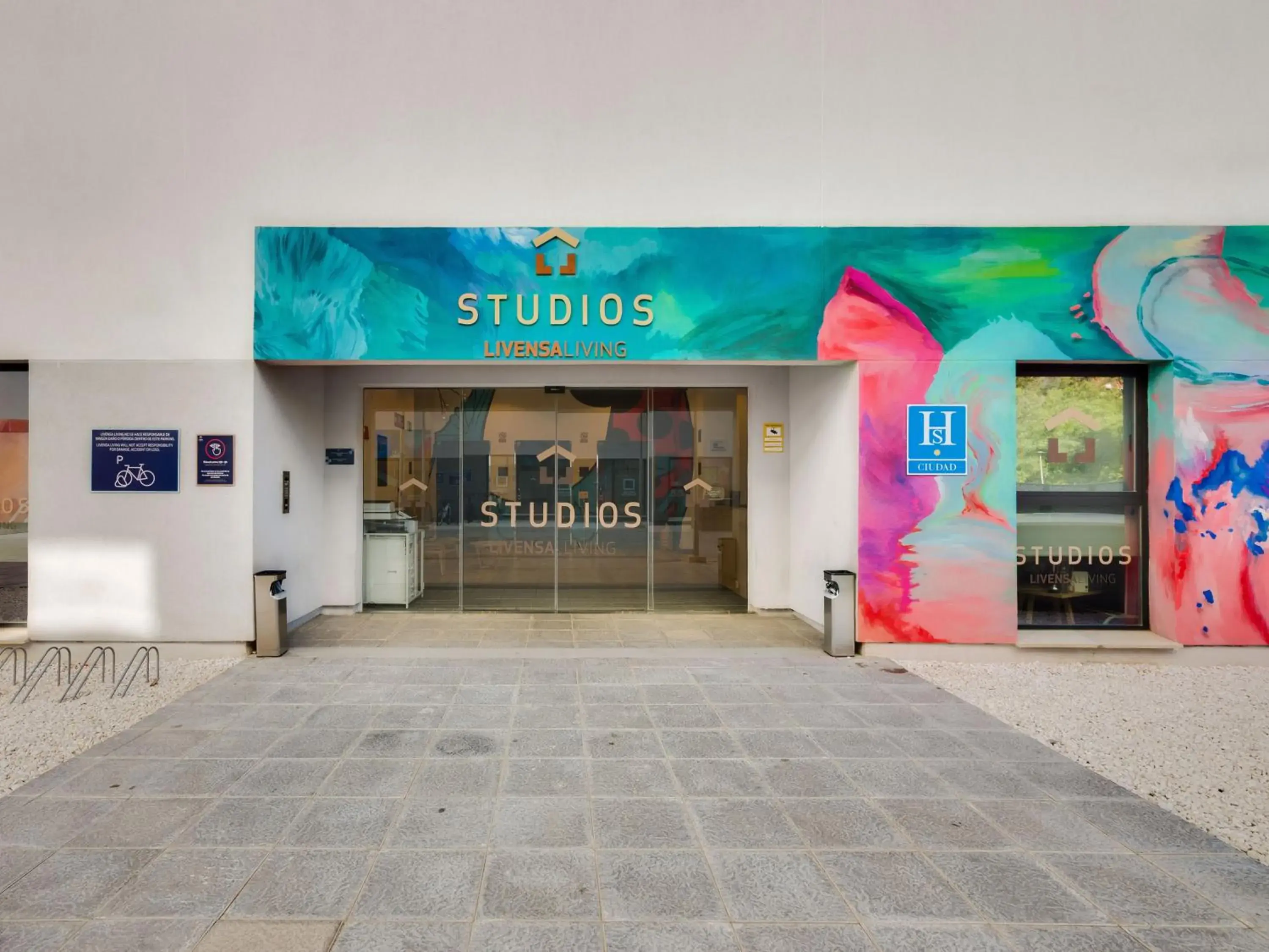Facade/entrance in Livensa Living Studios Málaga Feria Facade/entrance in Livensa Living Studios Málaga Feria