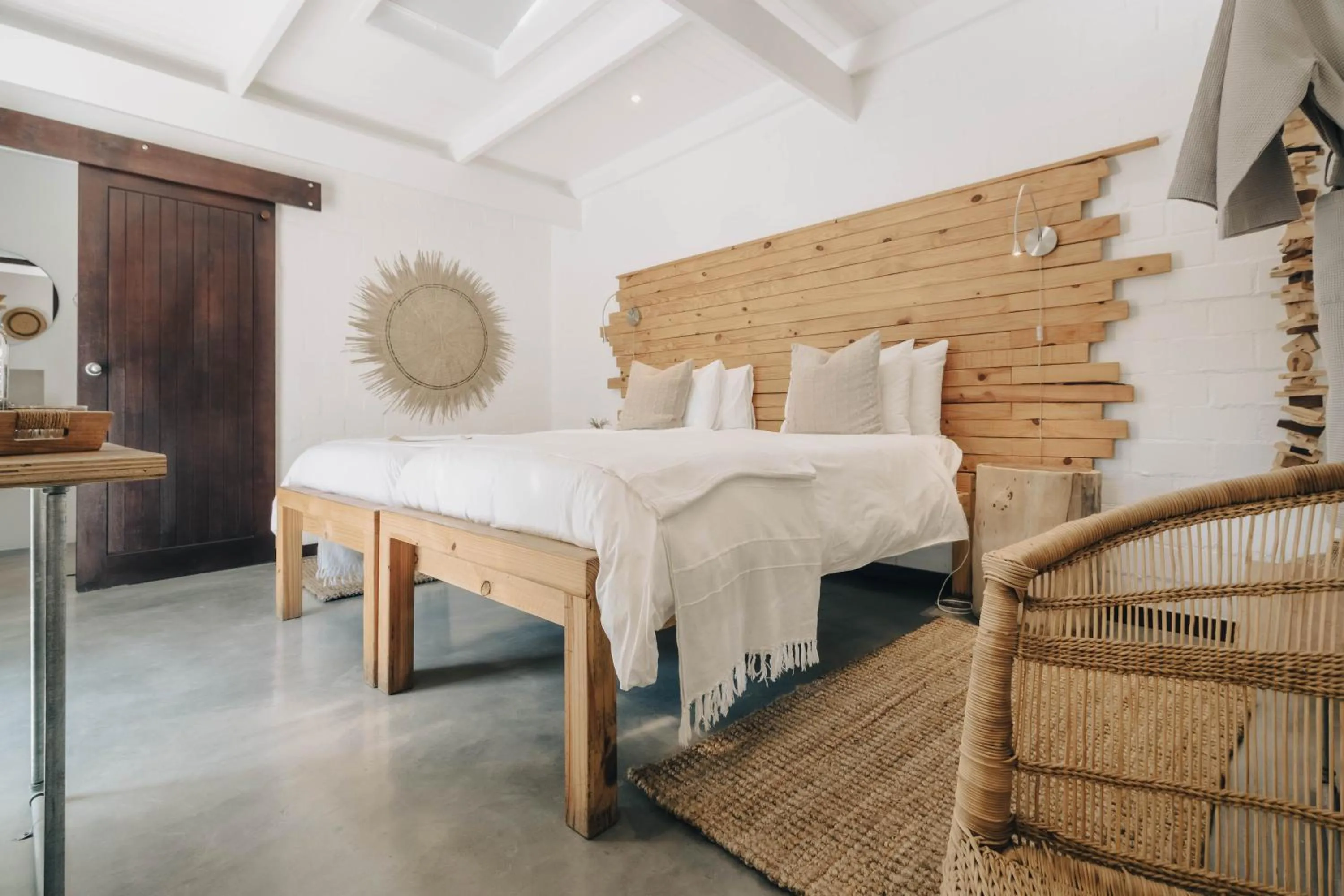 Bed in Gonana Guesthouse