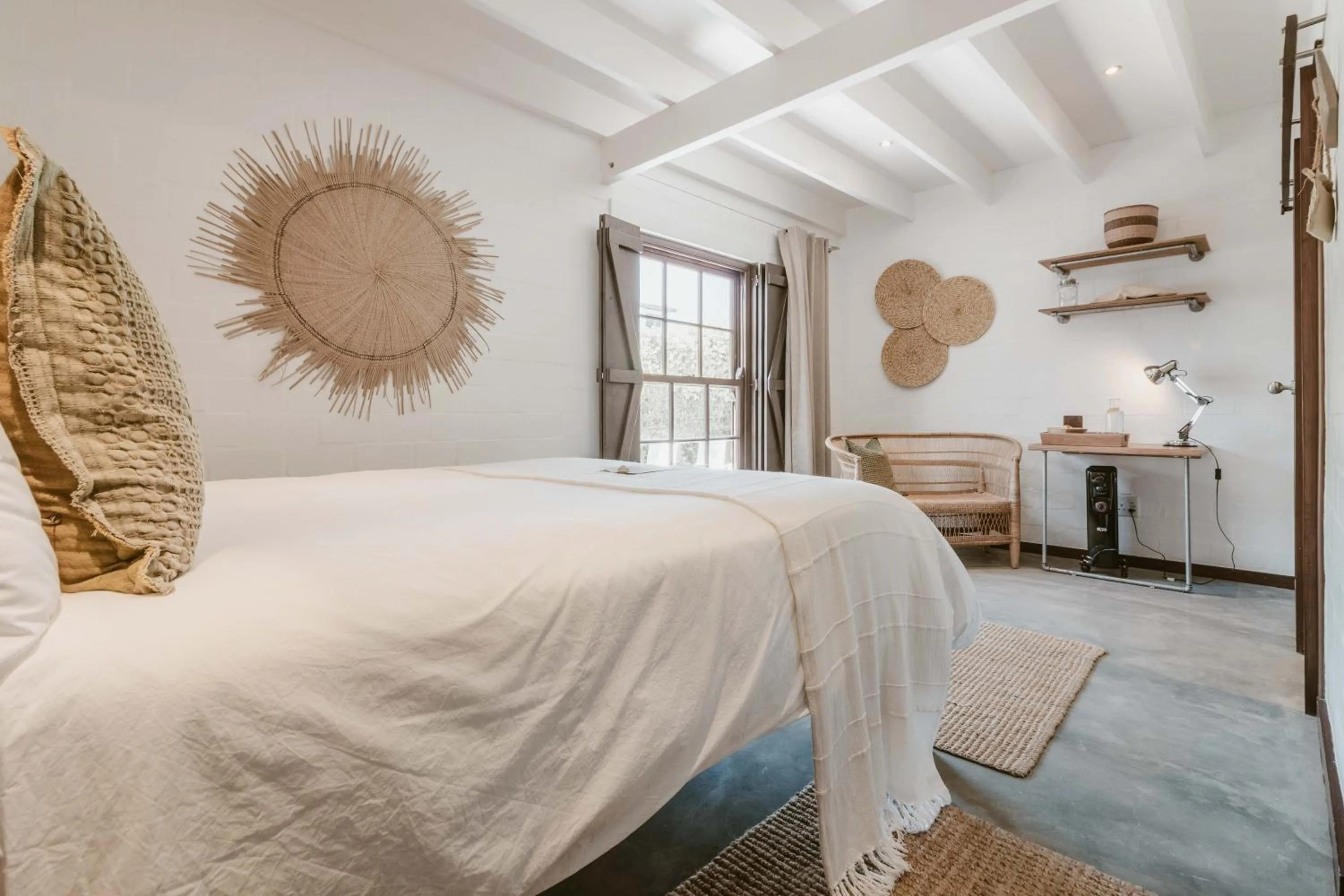 Bed in Gonana Guesthouse