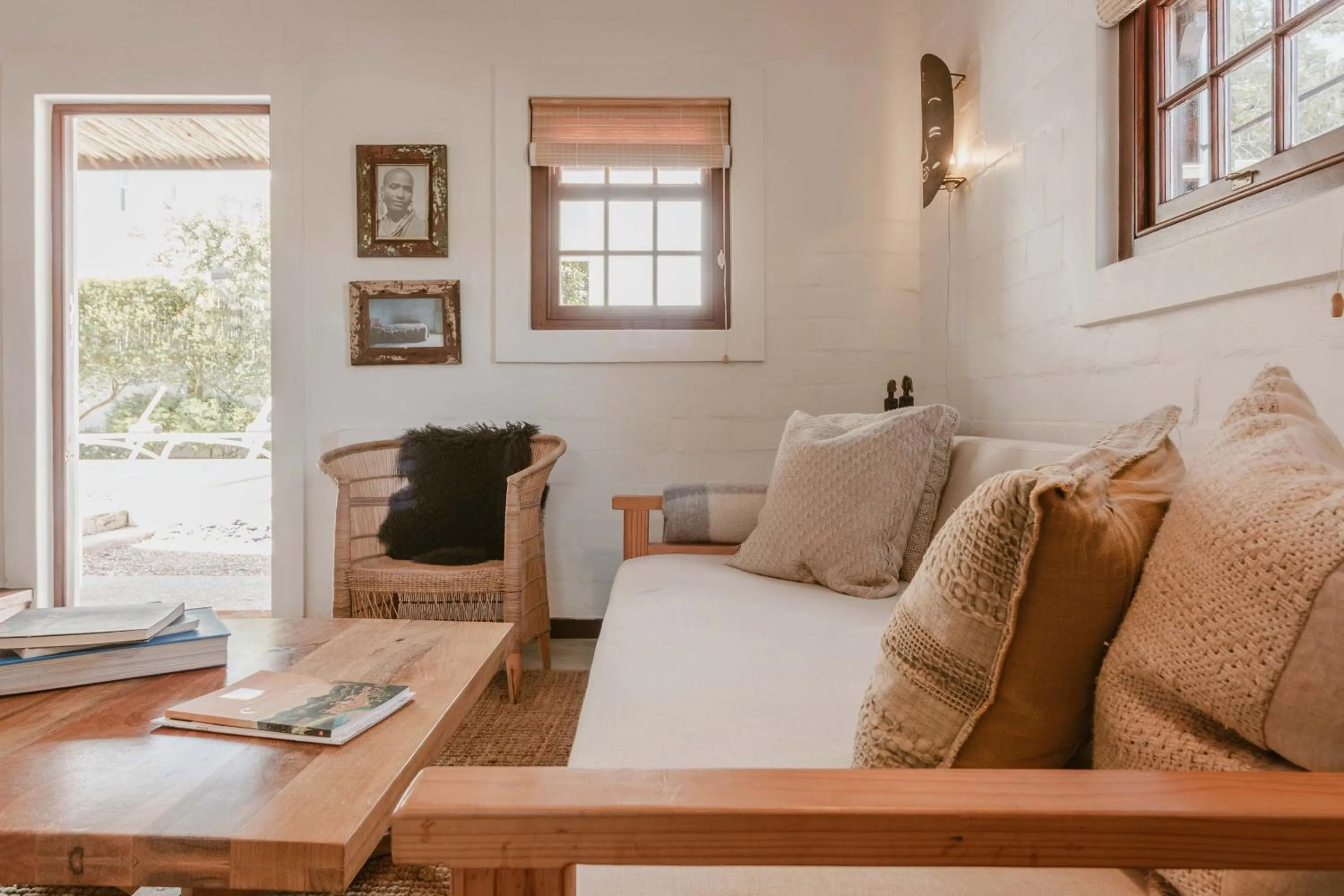 Living room in Gonana Guesthouse