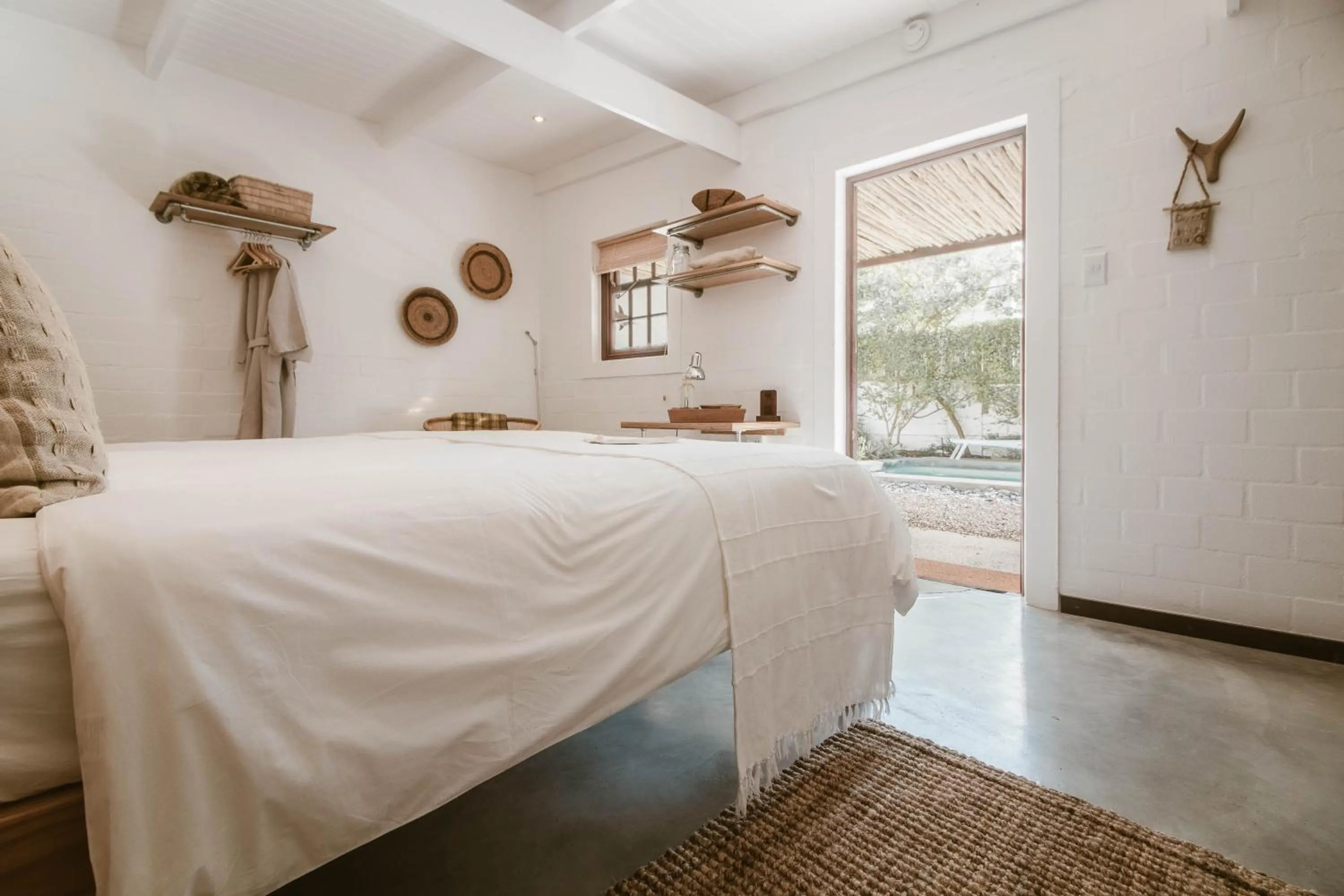 Bed in Gonana Guesthouse