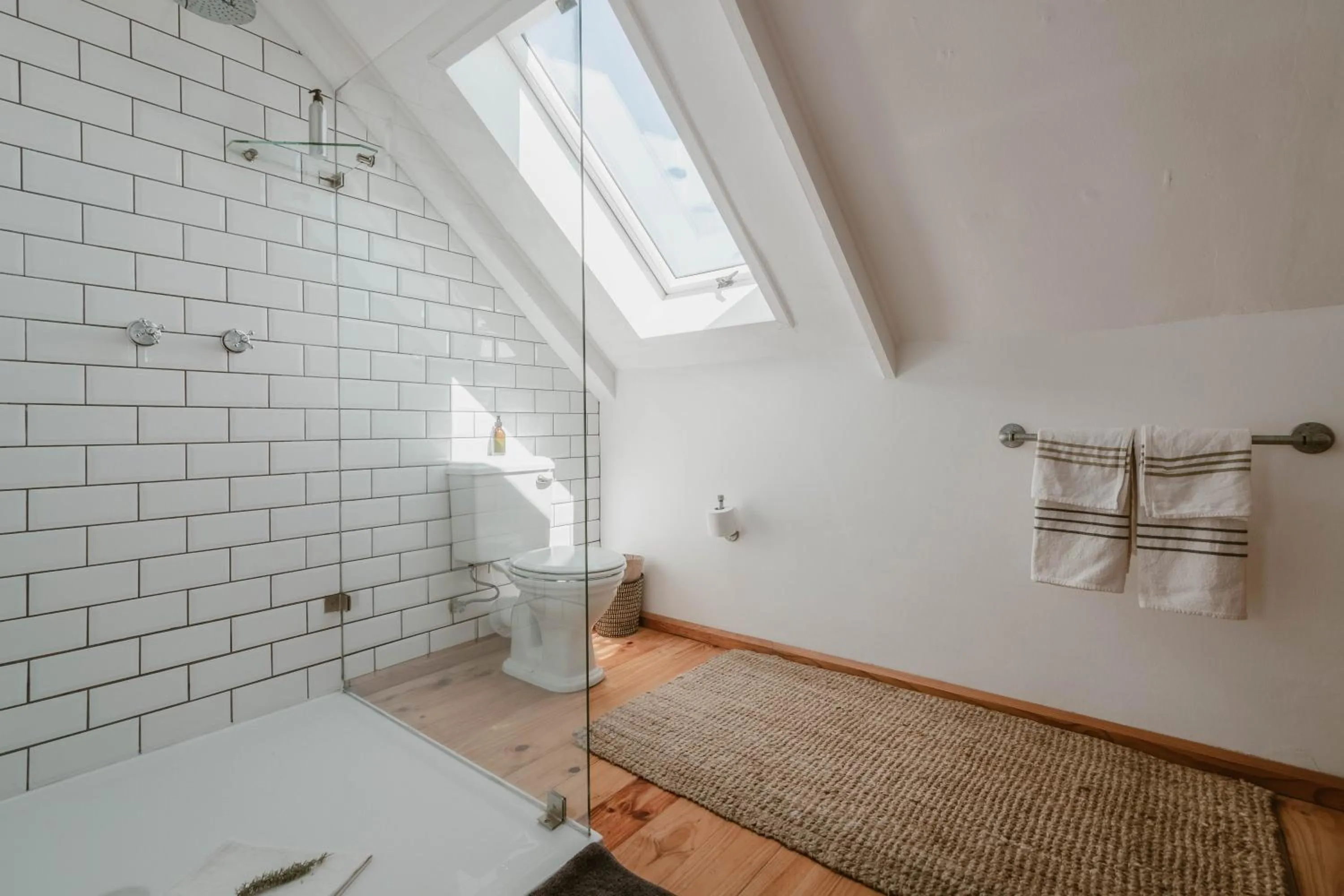 Shower in Gonana Guesthouse