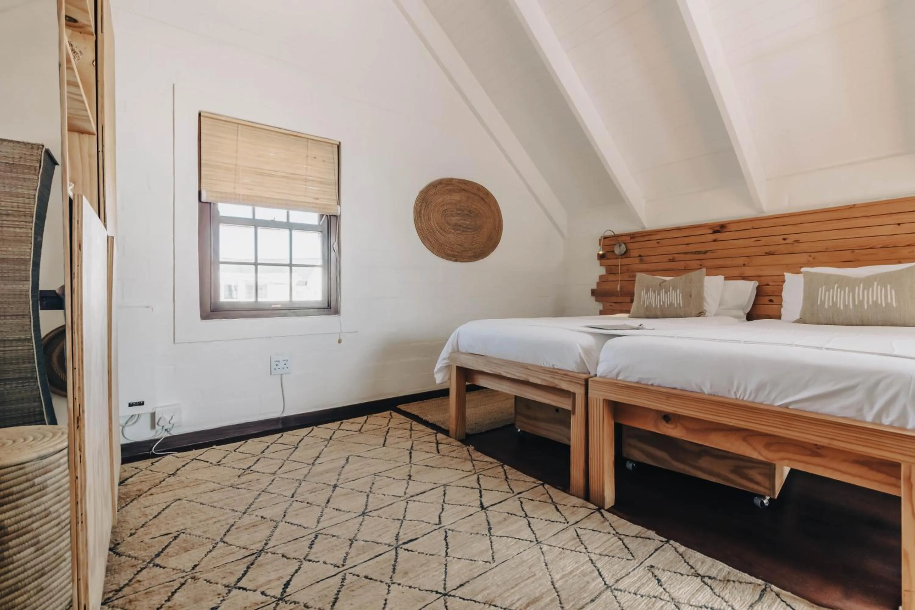 Bed in Gonana Guesthouse