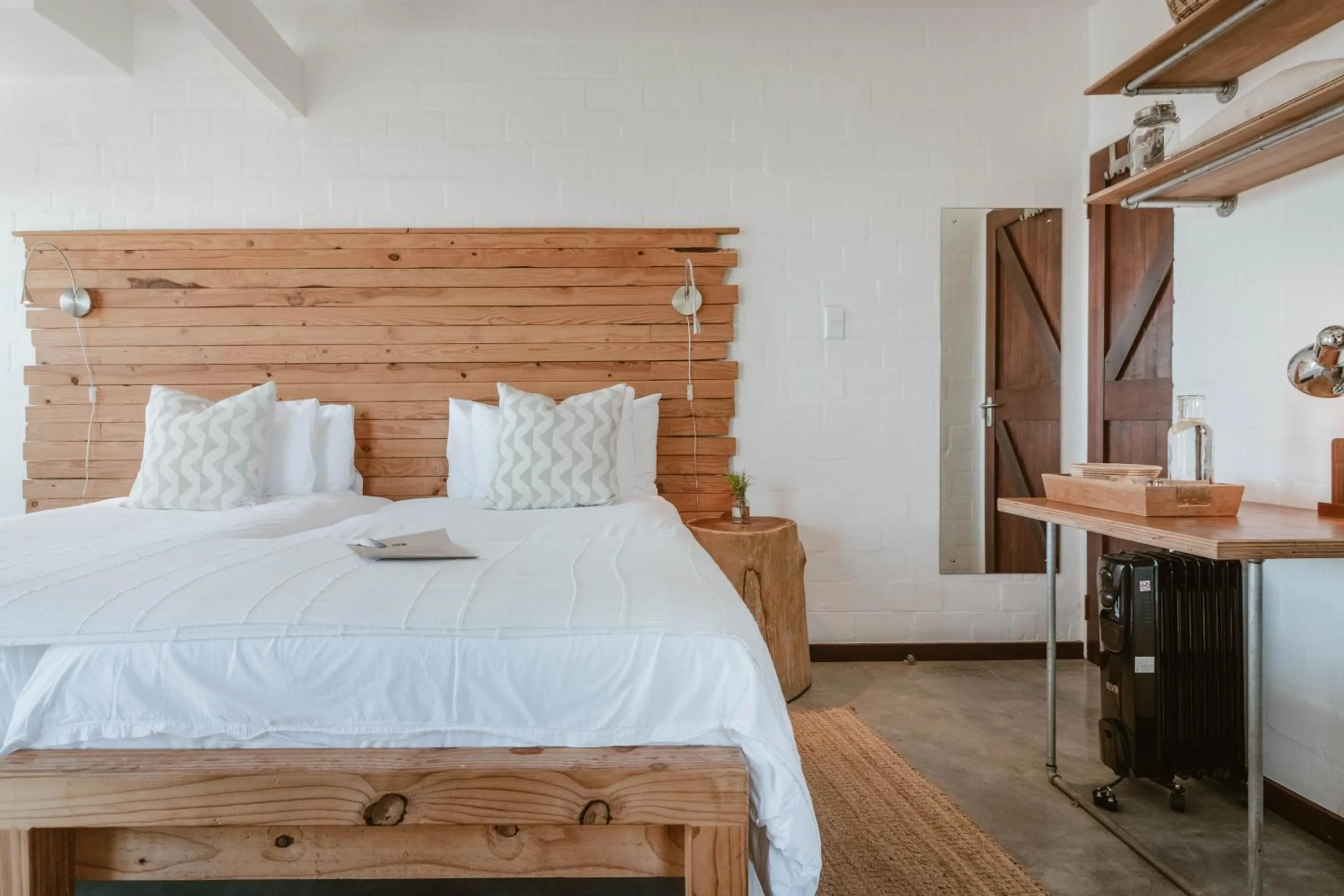 Bed in Gonana Guesthouse