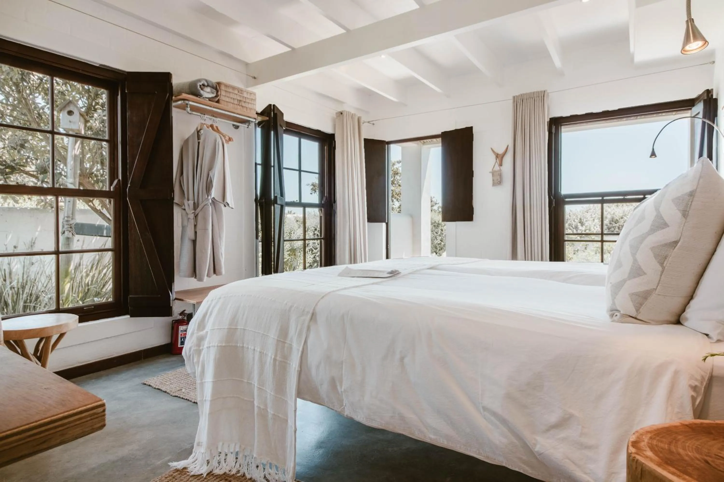 Bed in Gonana Guesthouse