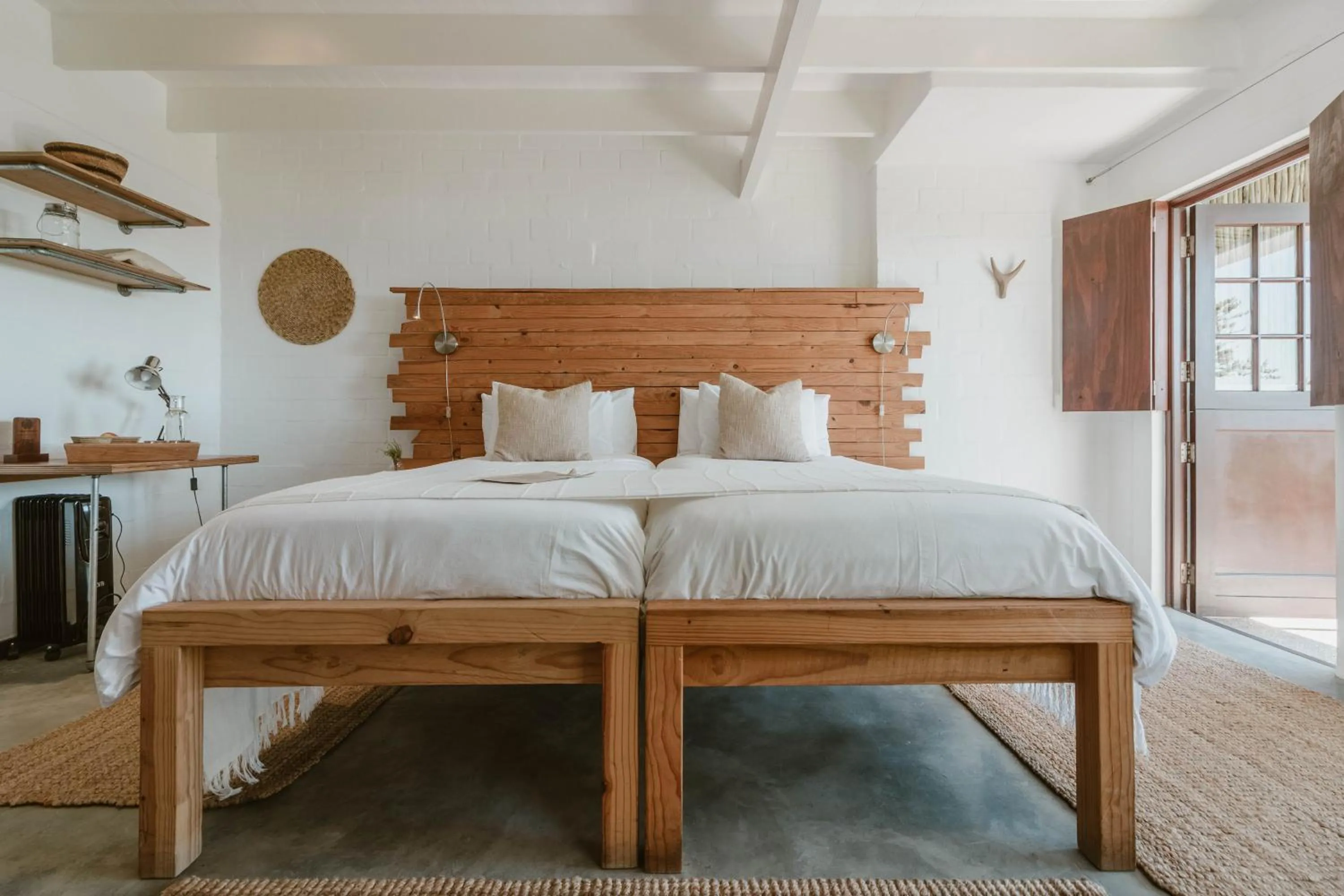 Bed in Gonana Guesthouse