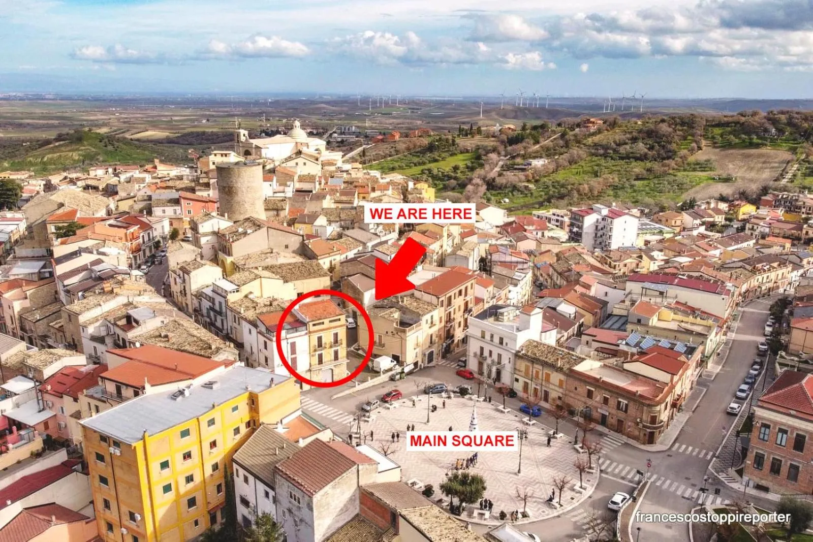 Property building in B&B Agorà