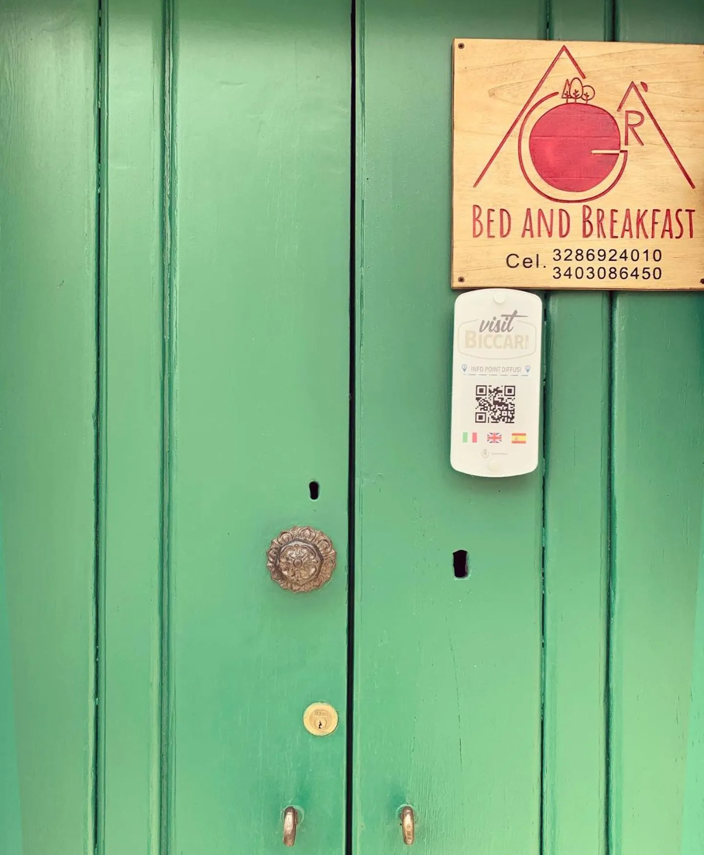 Facade/entrance in B&B Agorà