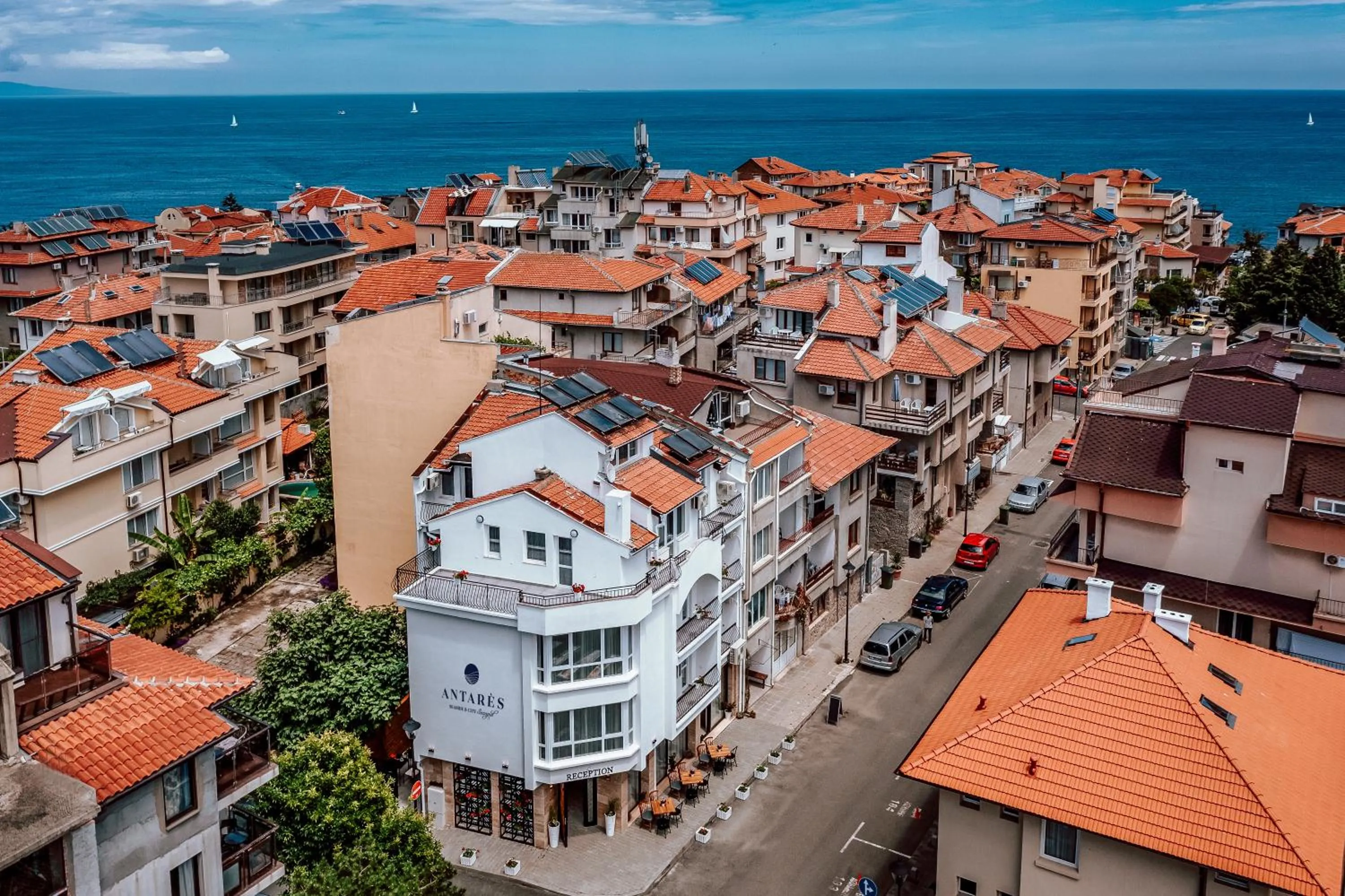 Bird's eye view in Antares City Sozopol