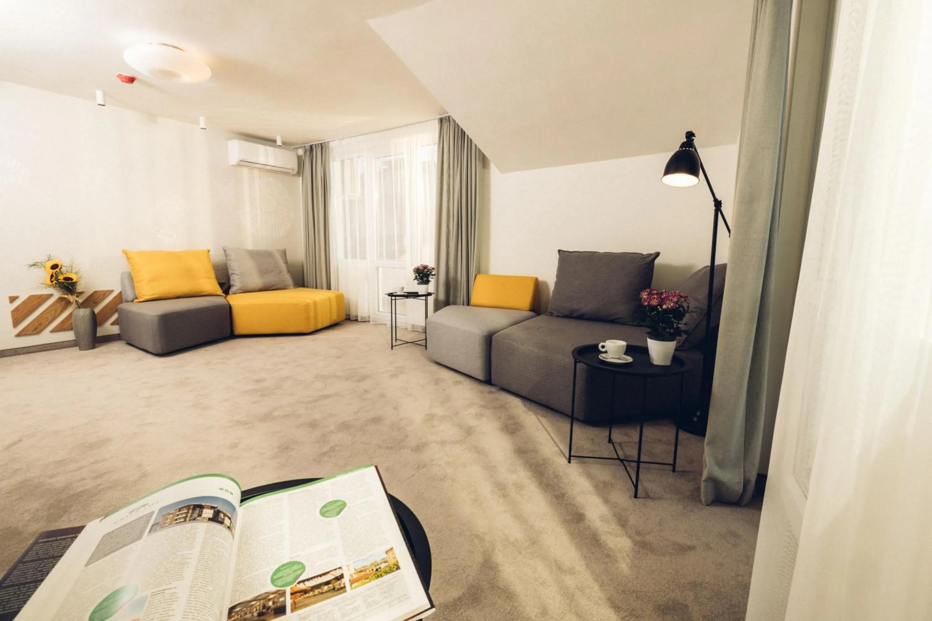 Living room in Antares City Sozopol