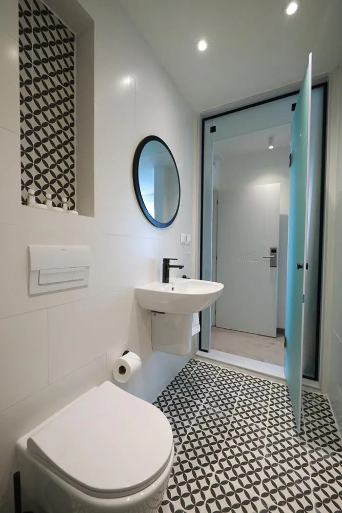 Bathroom in Antares City Sozopol