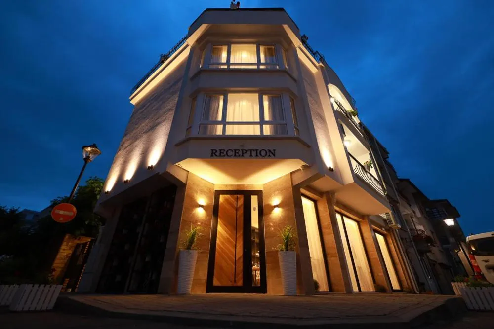 Lobby or reception in Antares City Sozopol