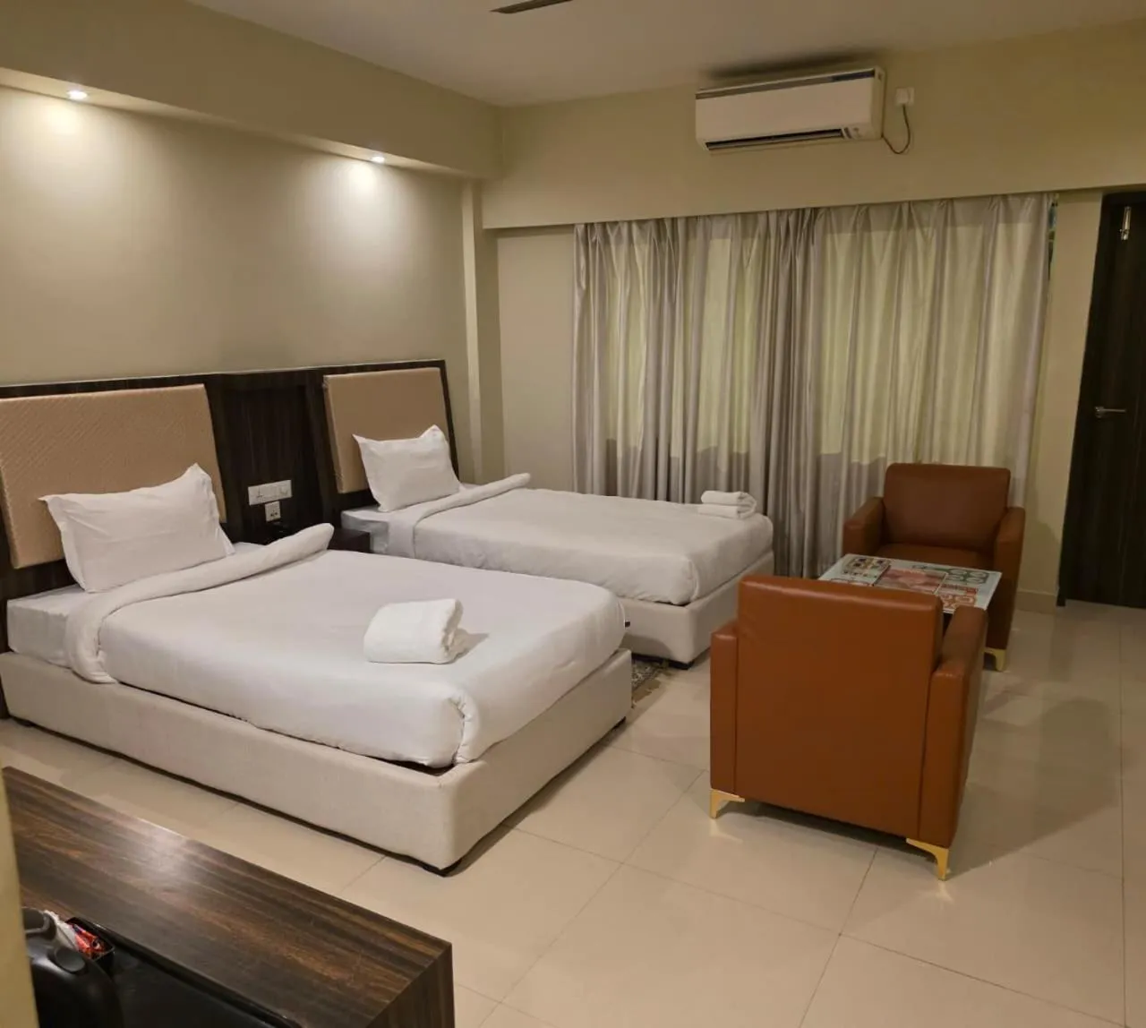 Bed in Hotel Star Bodh Gaya