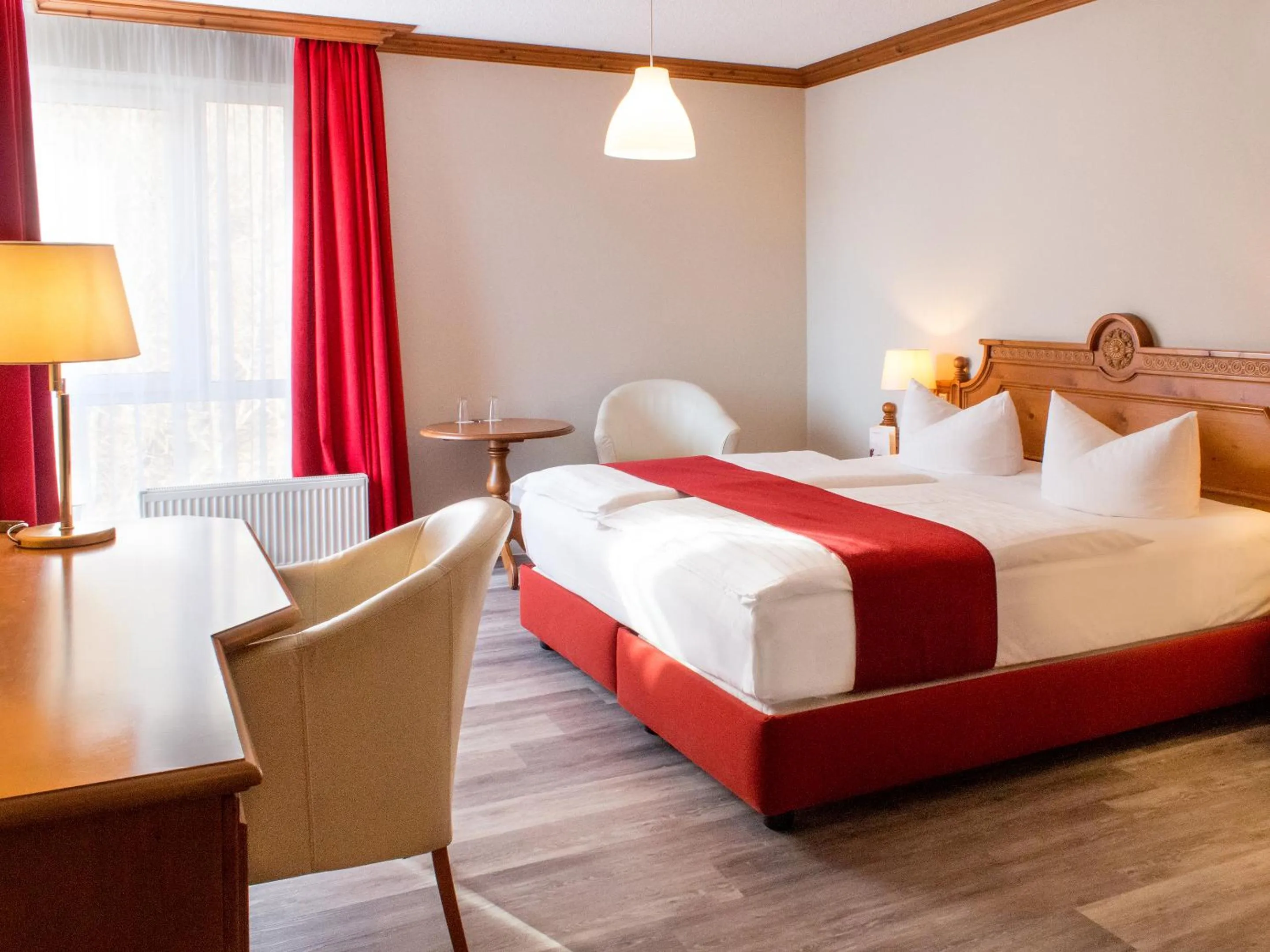 Photo of the whole room, Bed in DORMERO Hotel Plauen