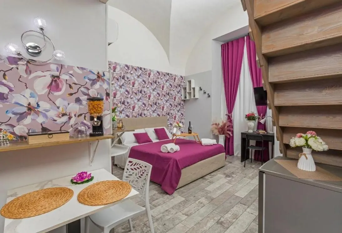 Bed in Sicily house