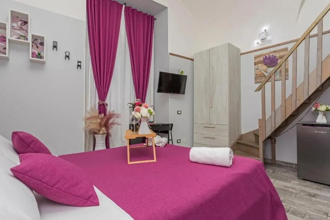 Bed in Sicily house