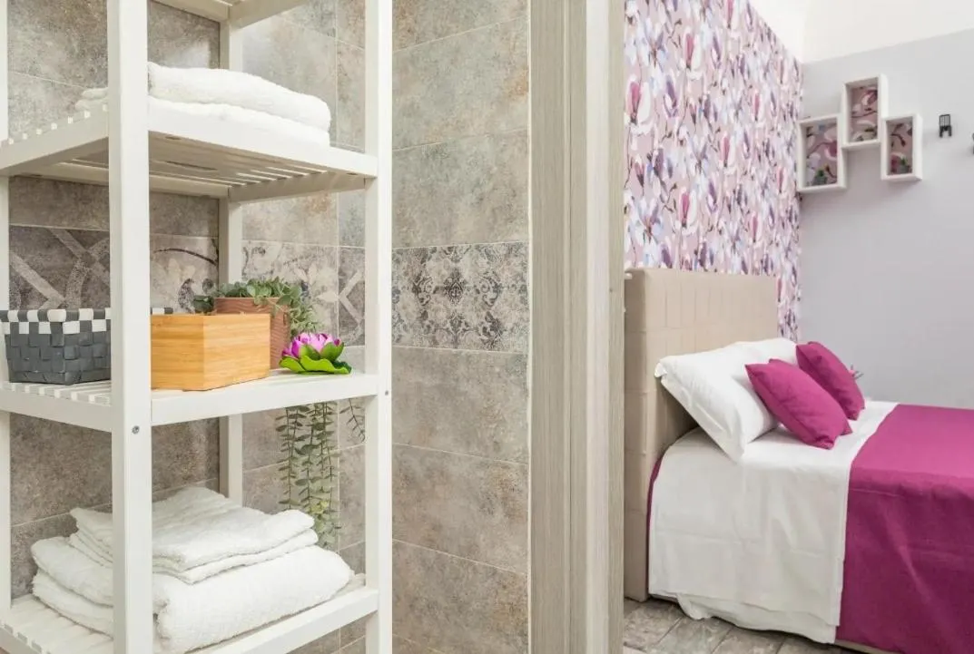 Bed in Sicily house