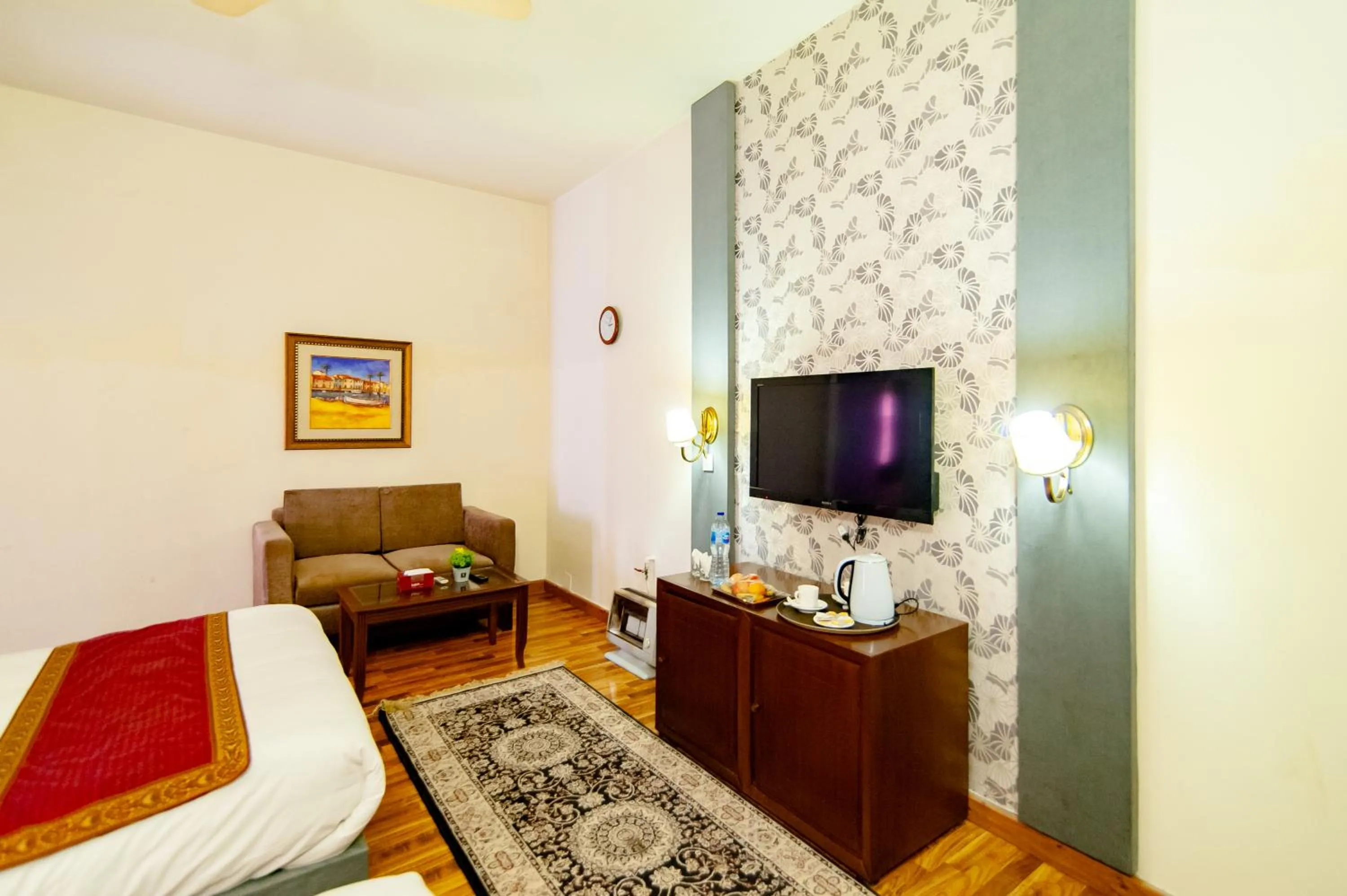 Bed in Shelton Guest House