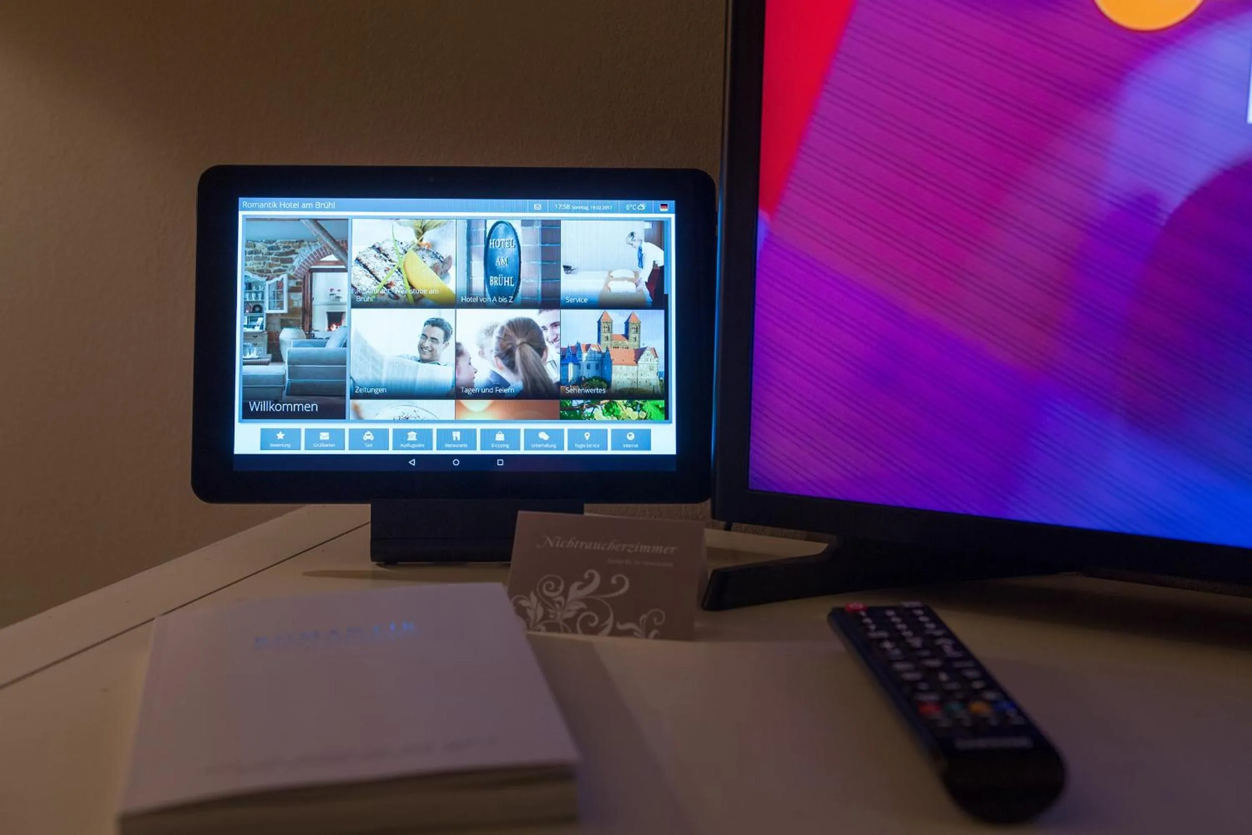 Decorative detail in Romantik Hotel am Brühl