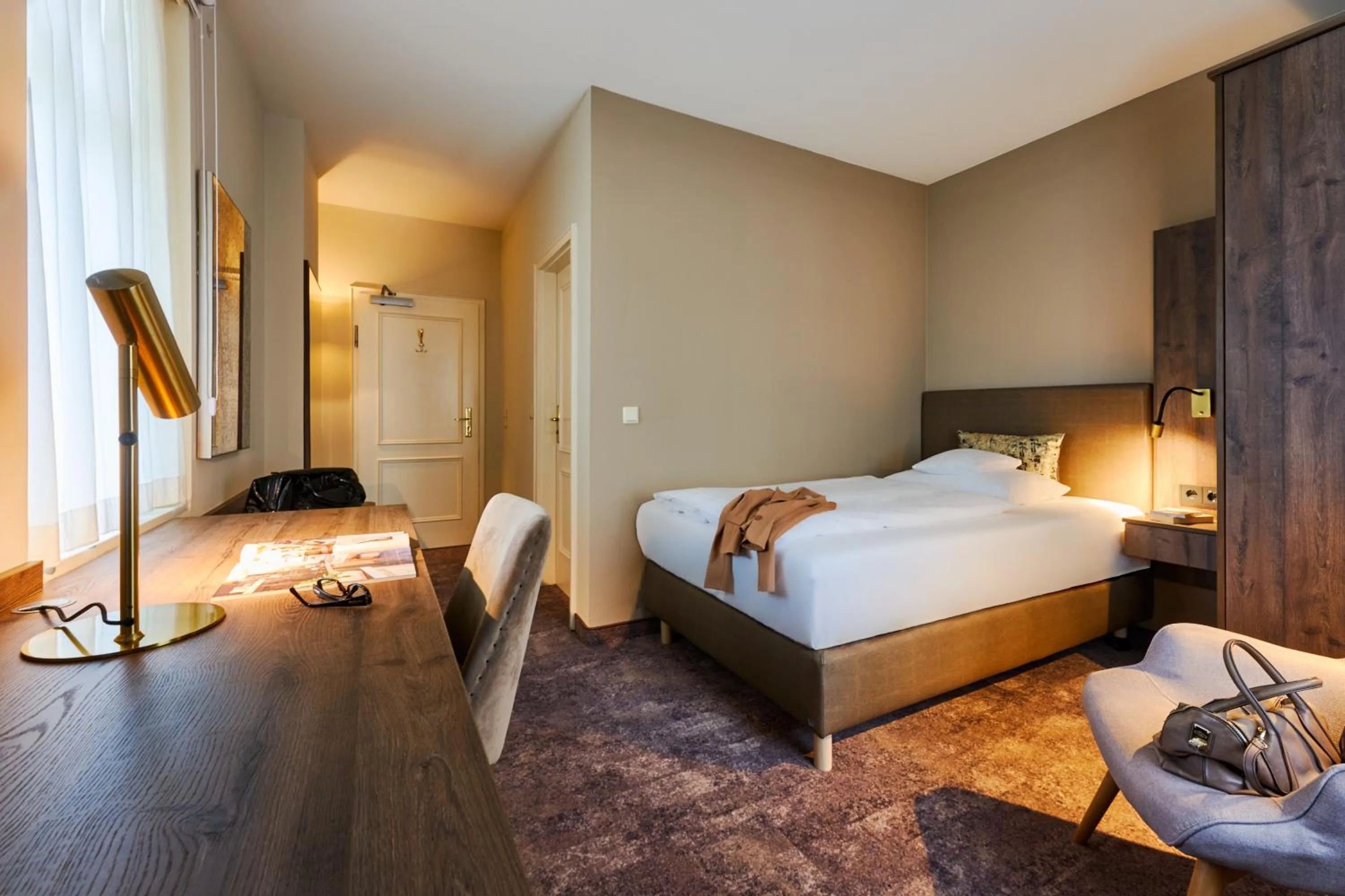 Photo of the whole room, Bed in Romantik Hotel am Brühl