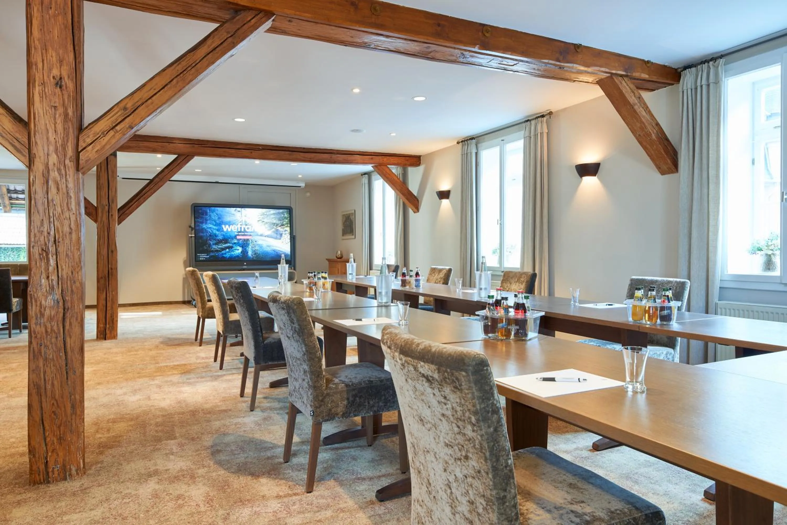 Meeting/conference room in Romantik Hotel am Brühl