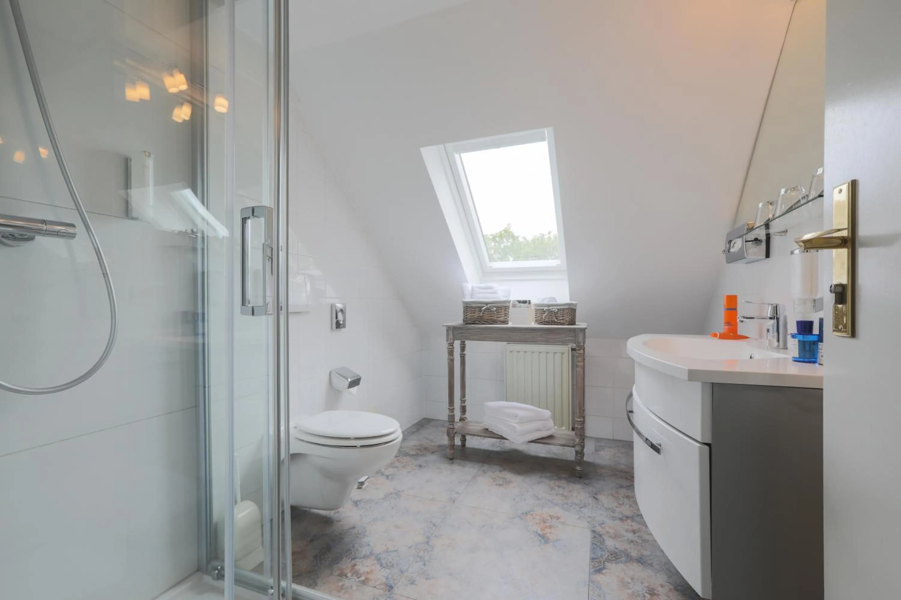 Bathroom in Romantik Hotel am Brühl