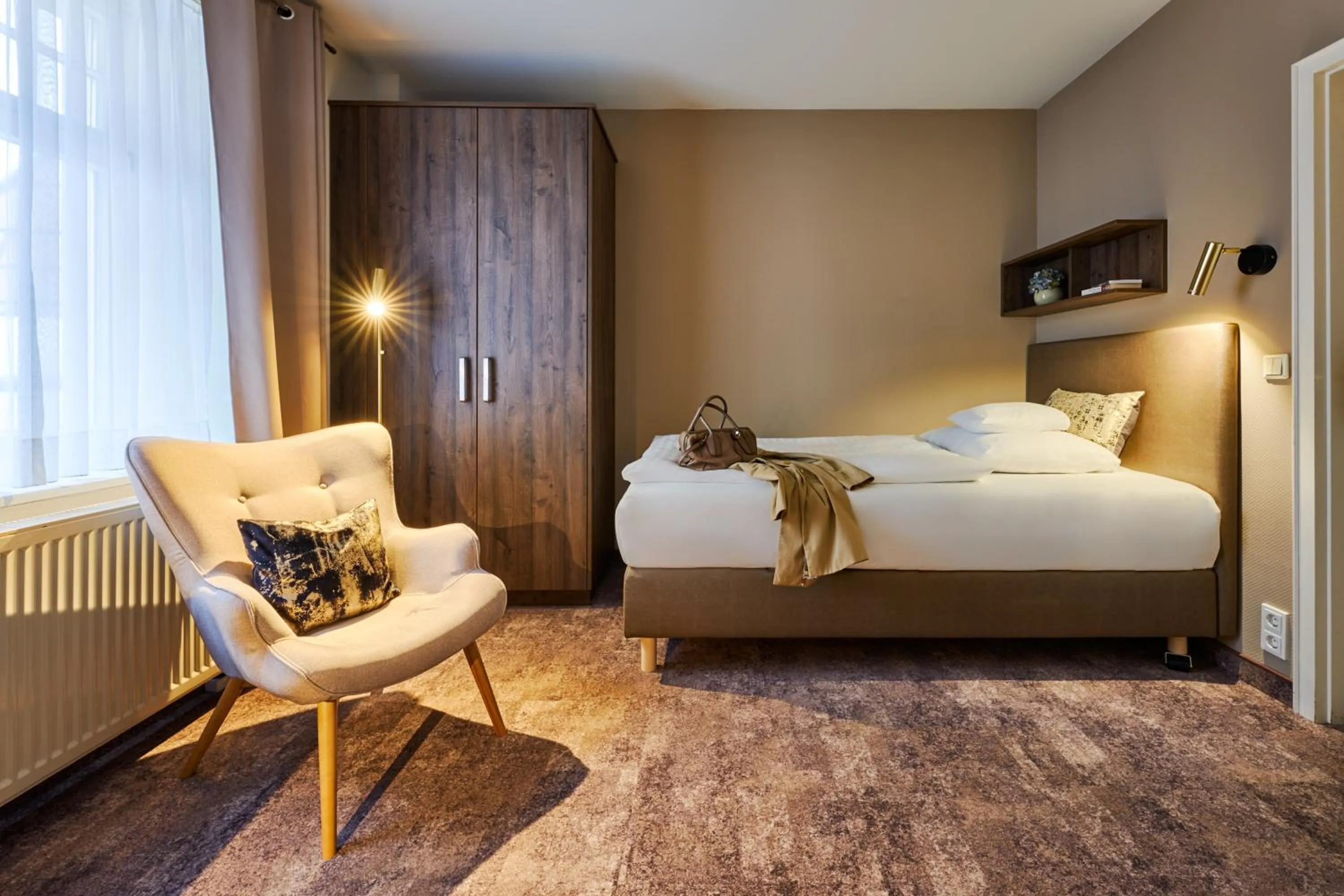 Photo of the whole room, Bed in Romantik Hotel am Brühl