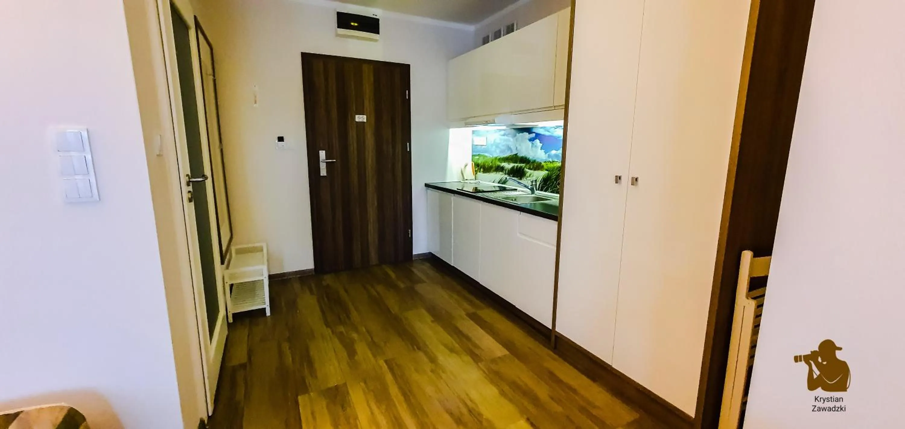 Kitchen or kitchenette in Baltic Cliff Apartamenty