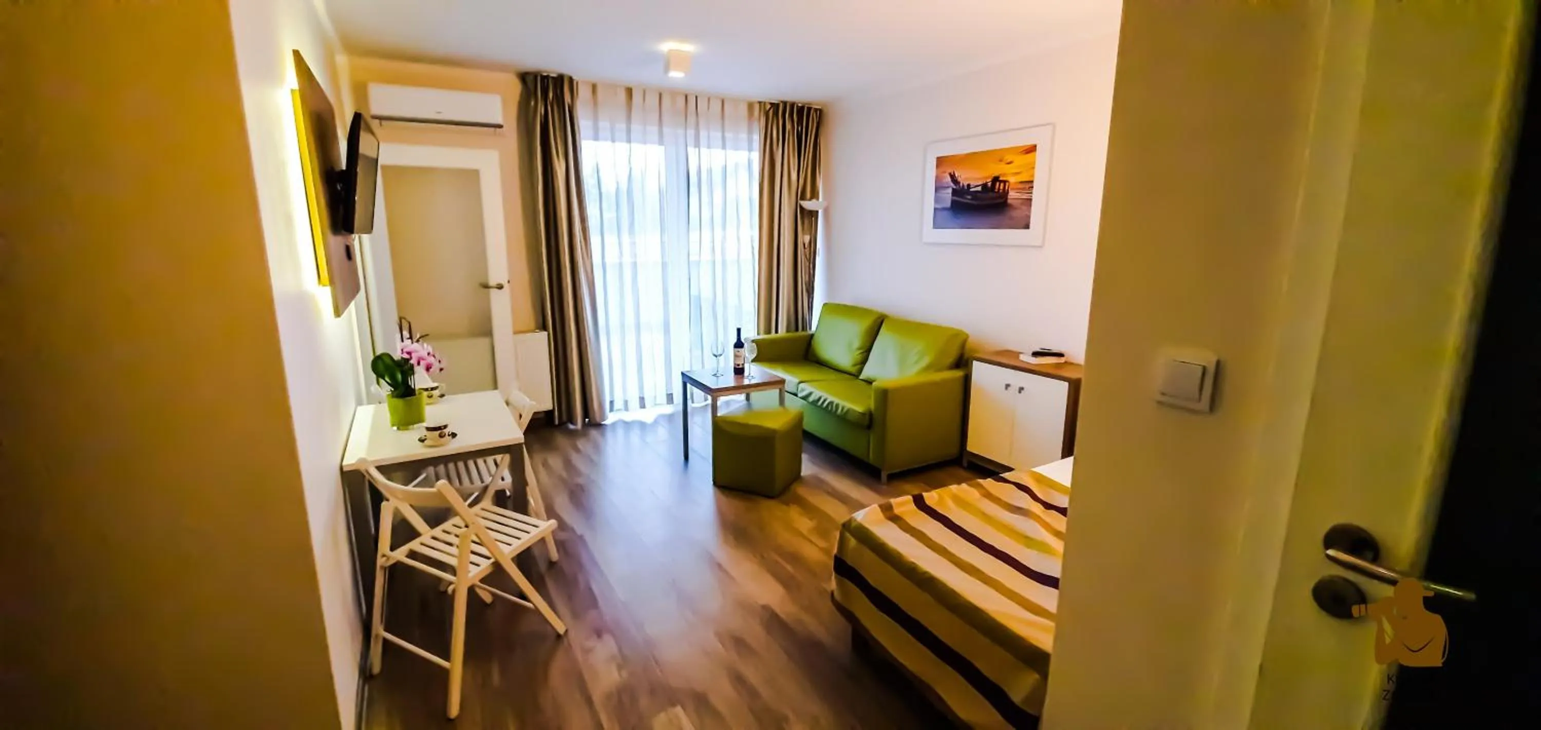 Living room in Baltic Cliff Apartamenty