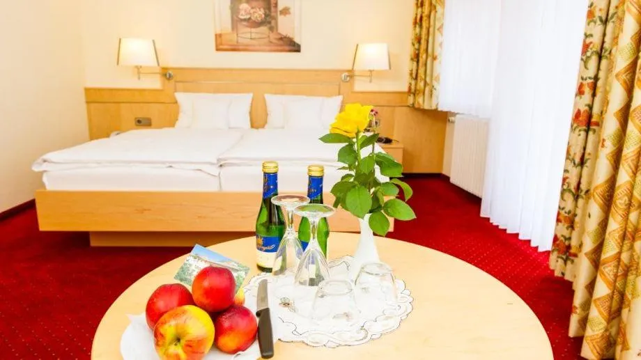 Photo of the whole room, Bed in Hotel Sonnenhof