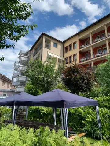 Garden in Hotel Sonnenhof