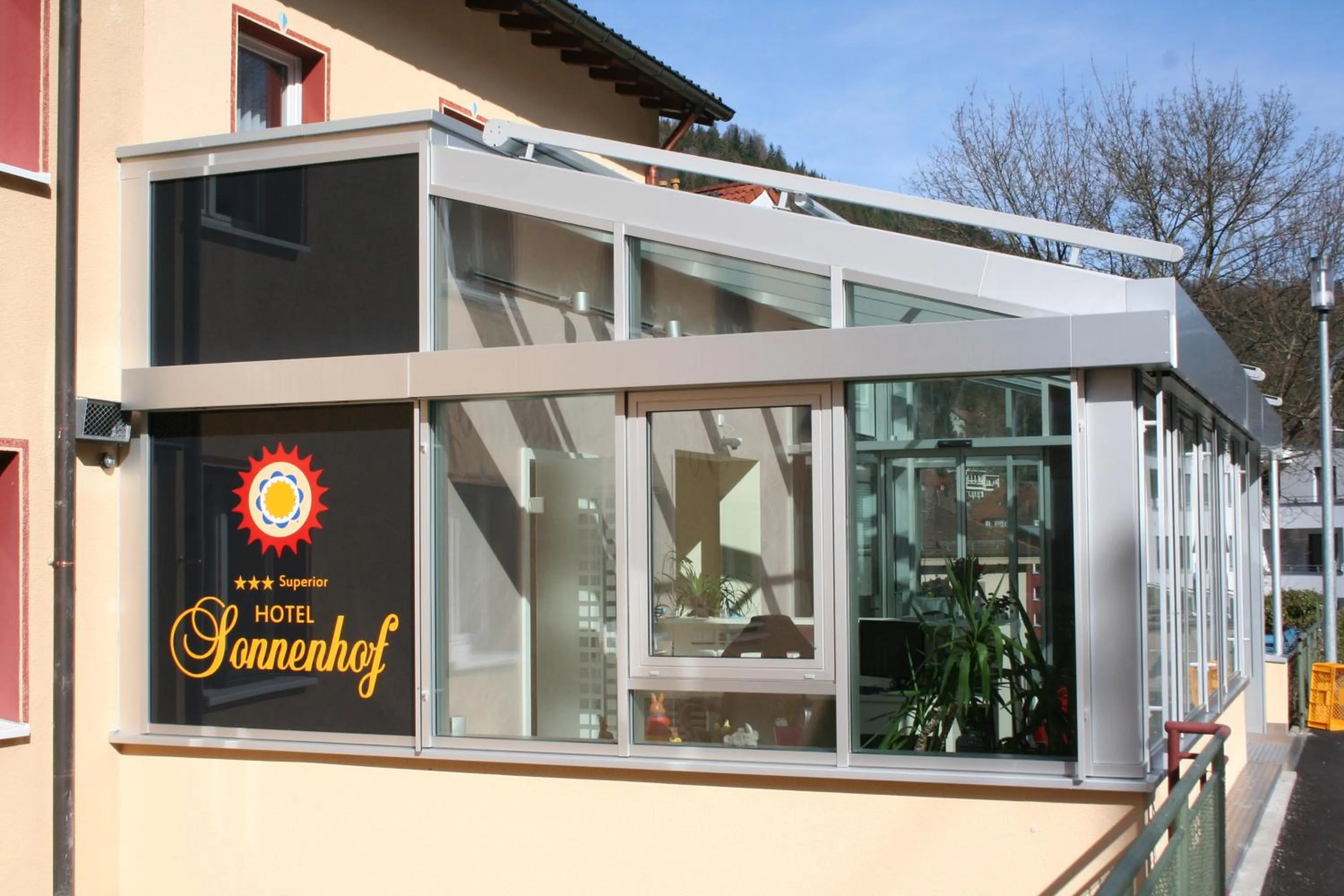 Lobby or reception in Hotel Sonnenhof