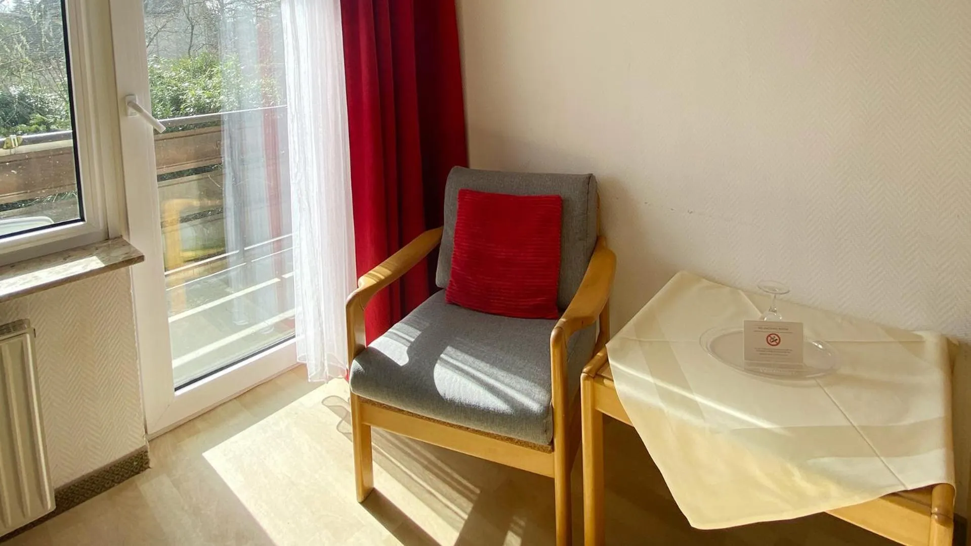 Living room in Seehotel Geestland