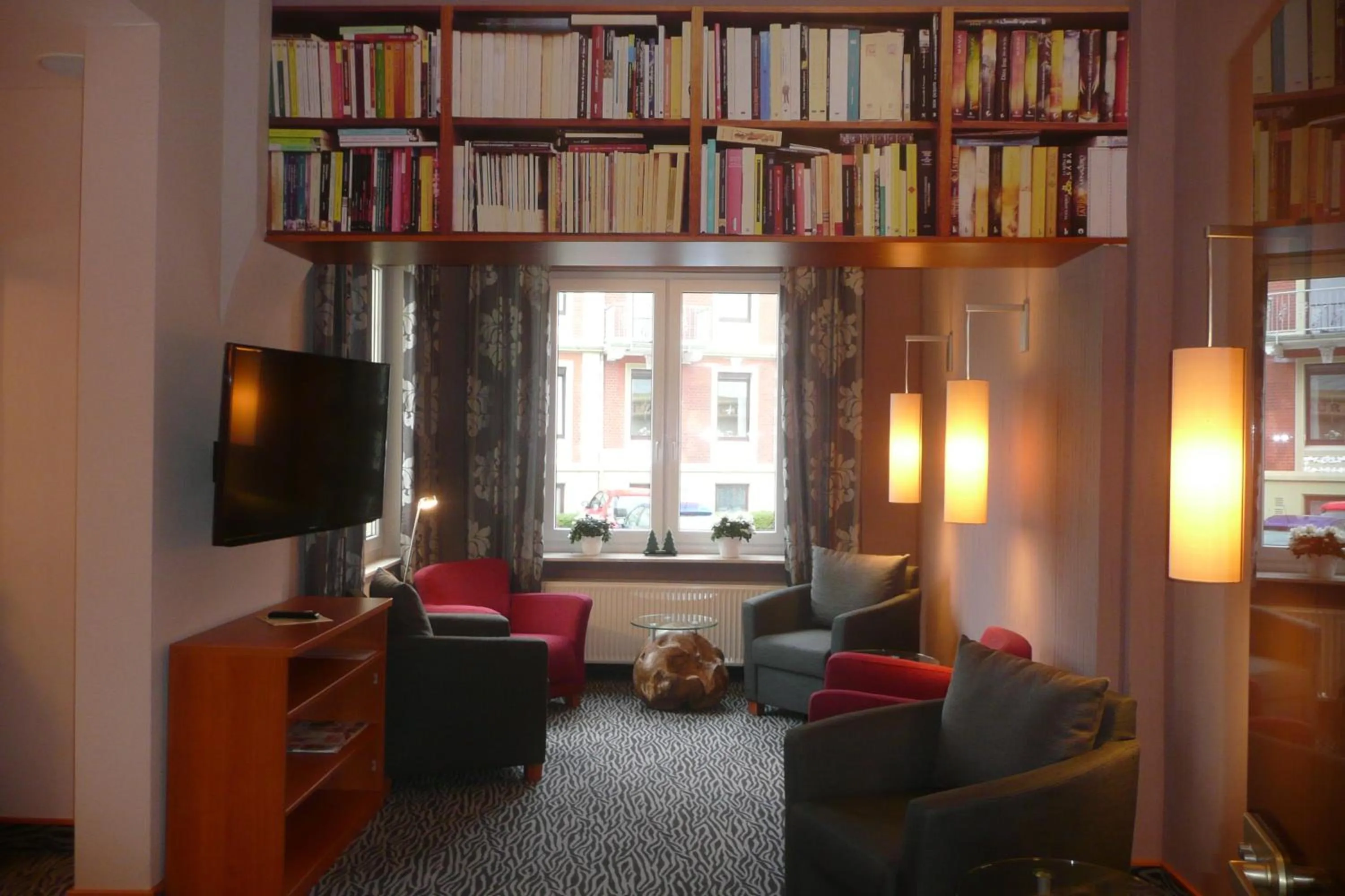 Library in Seehotel Neue Liebe