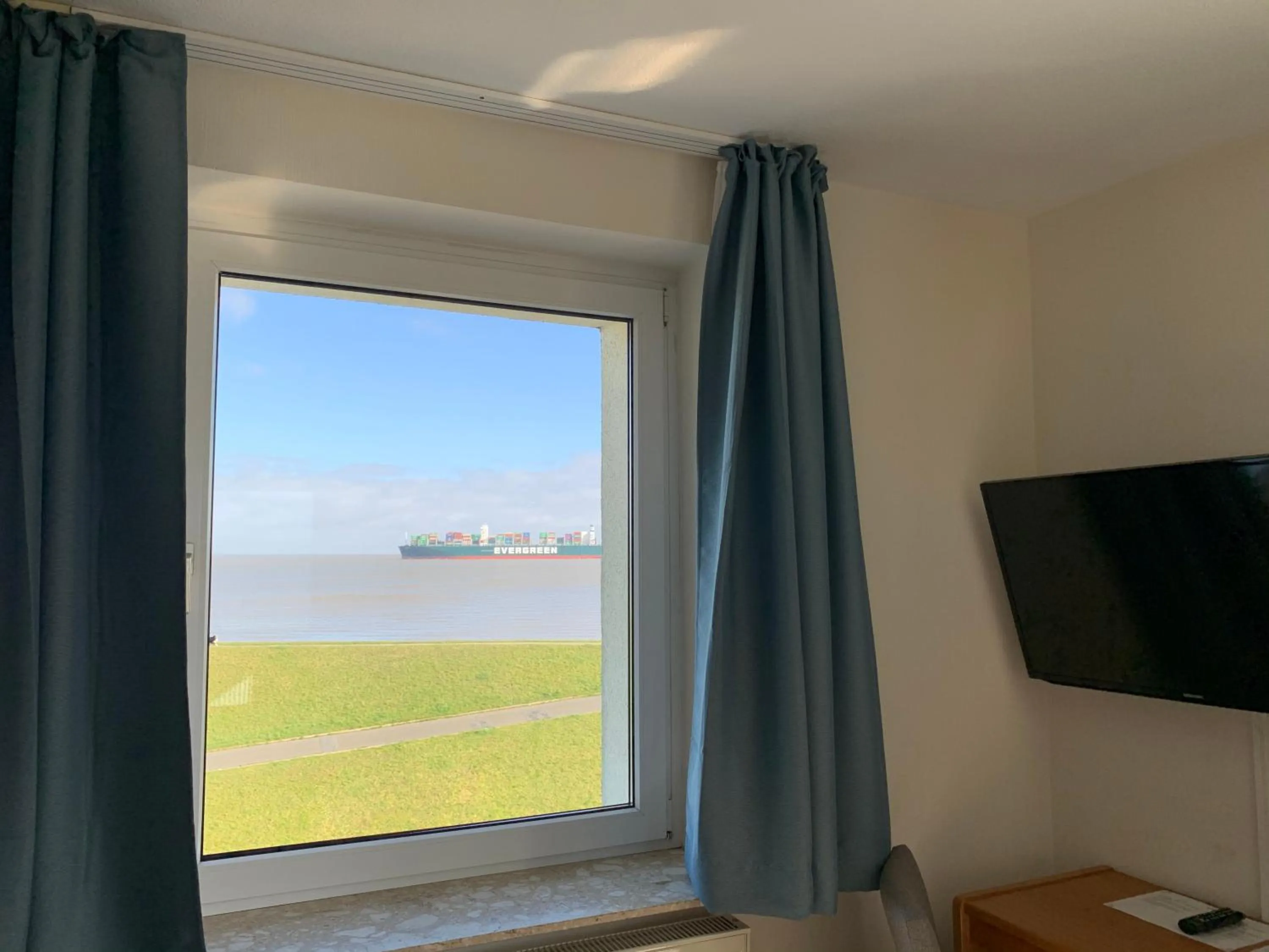 Sea view in Seehotel Neue Liebe