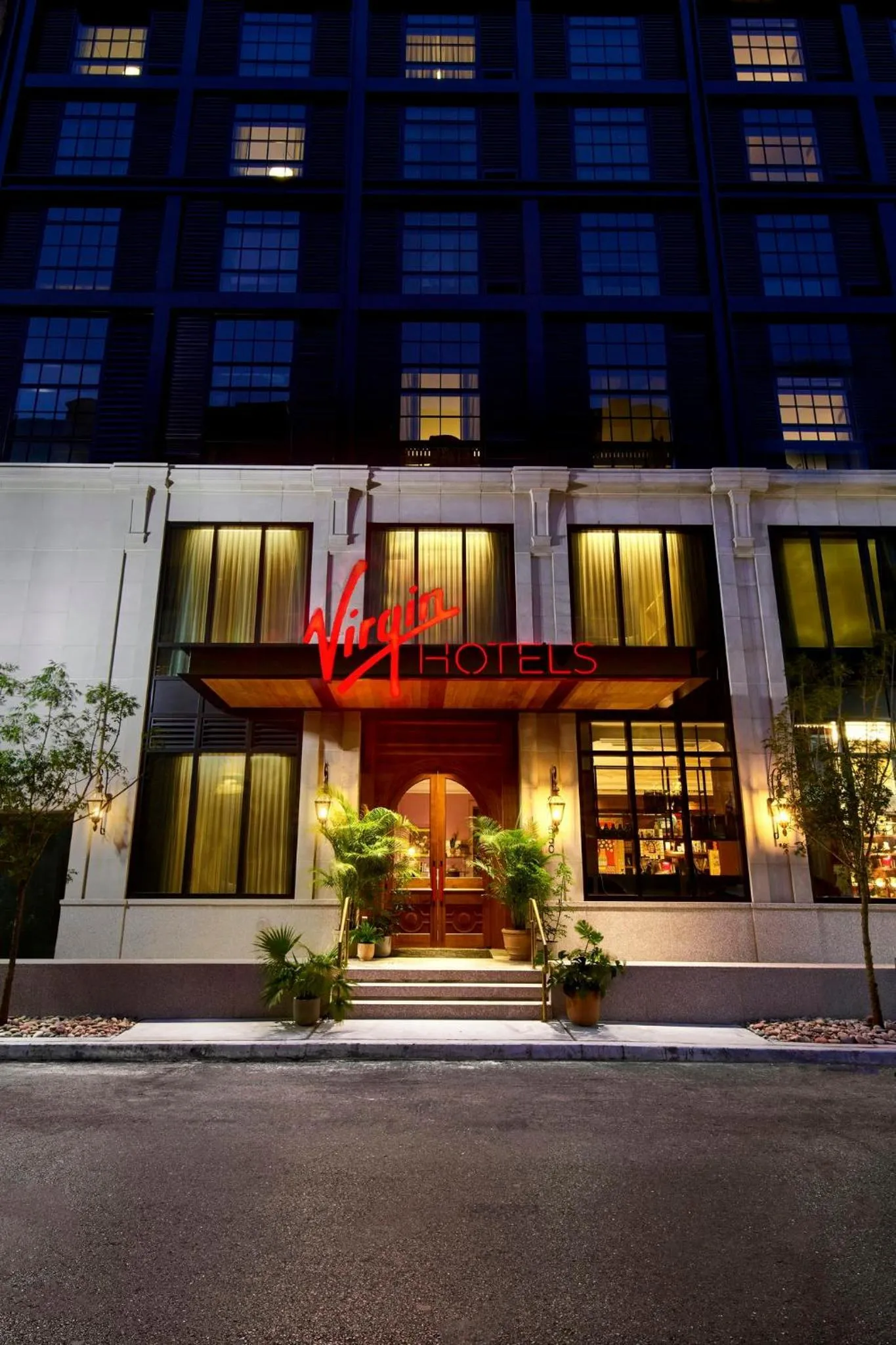 Property building in Virgin Hotels New Orleans
