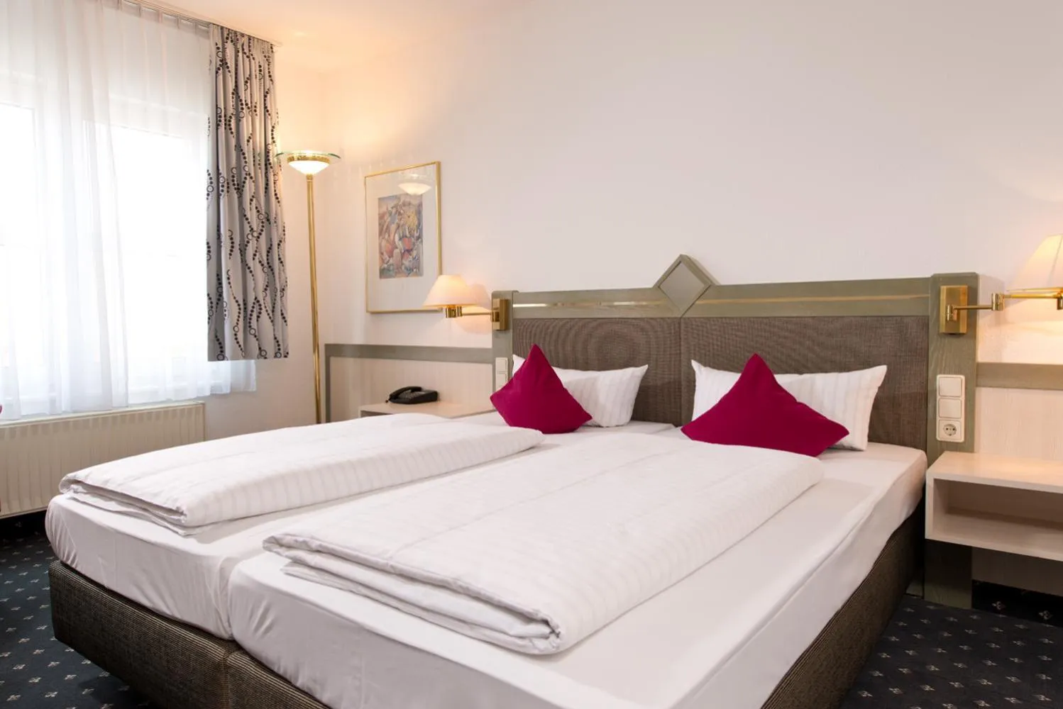 Bedroom, Bed in ACHAT Hotel Reilingen Walldorf
