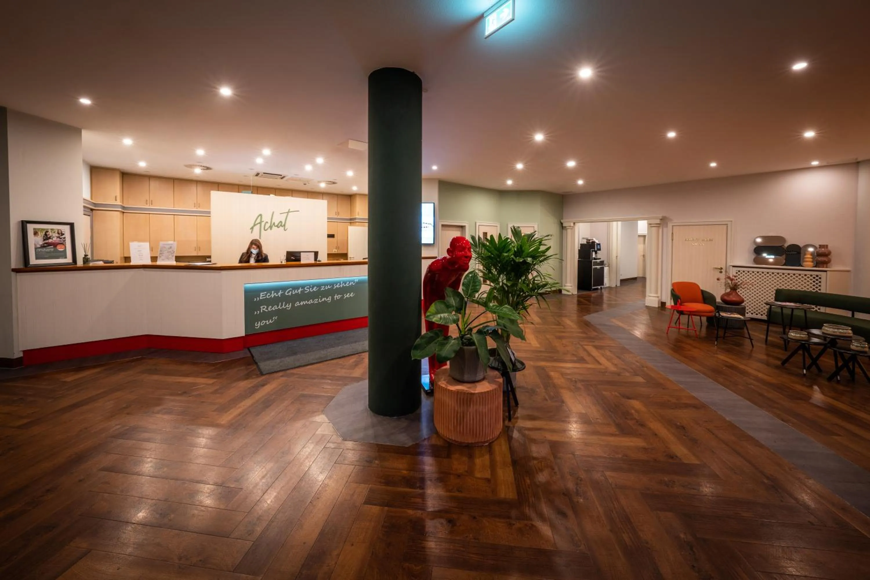 Lobby or reception in ACHAT Hotel Reilingen Walldorf