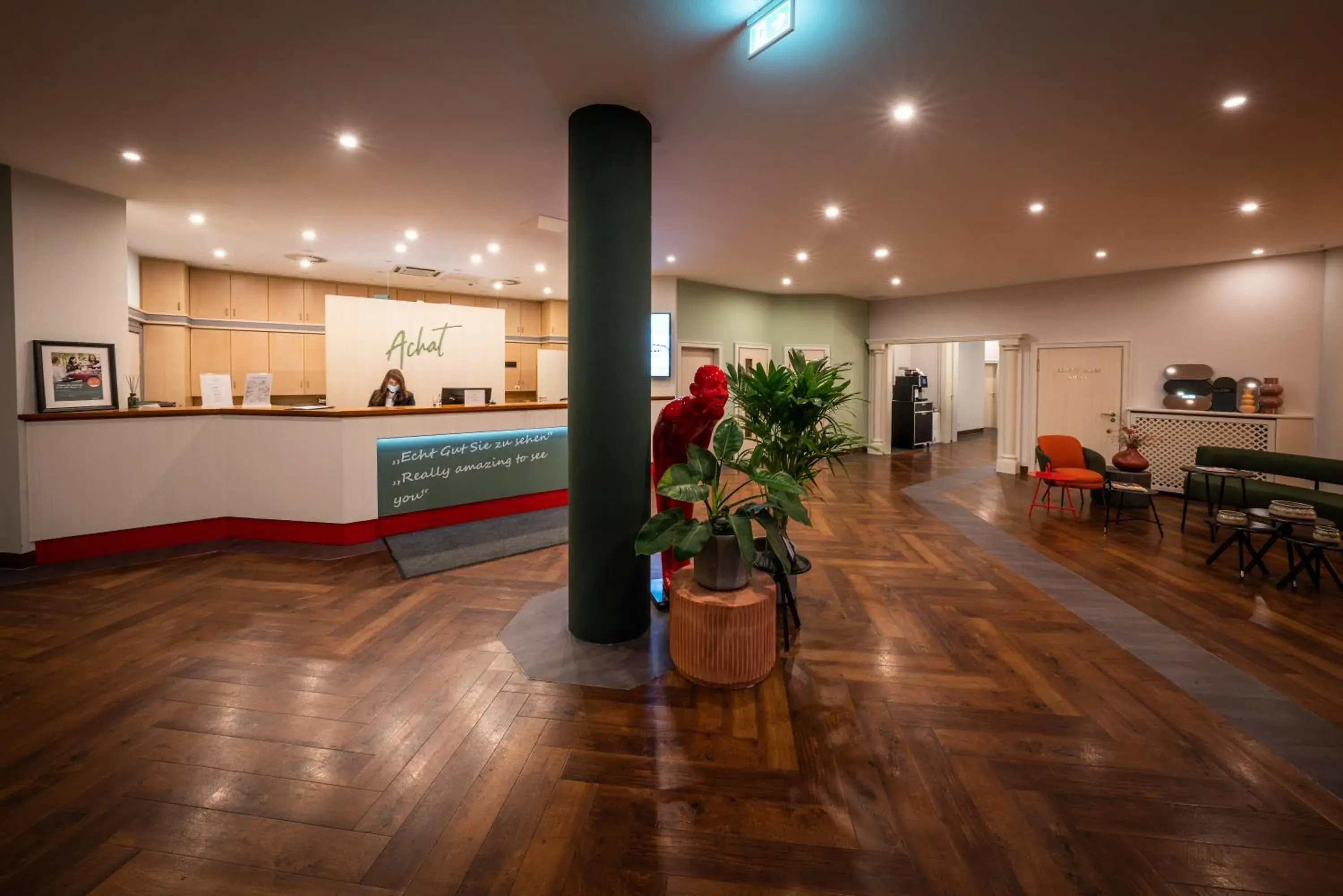 Lobby or reception in ACHAT Hotel Reilingen Walldorf Lobby or reception in ACHAT Hotel Reilingen Walldorf
