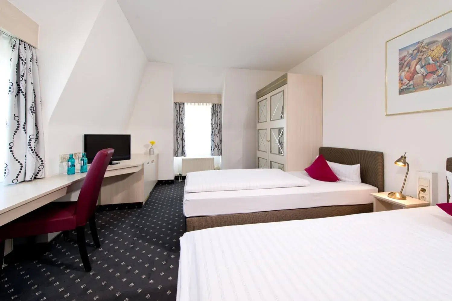 Bedroom, Bed in ACHAT Hotel Reilingen Walldorf Bedroom, Bed in ACHAT Hotel Reilingen Walldorf