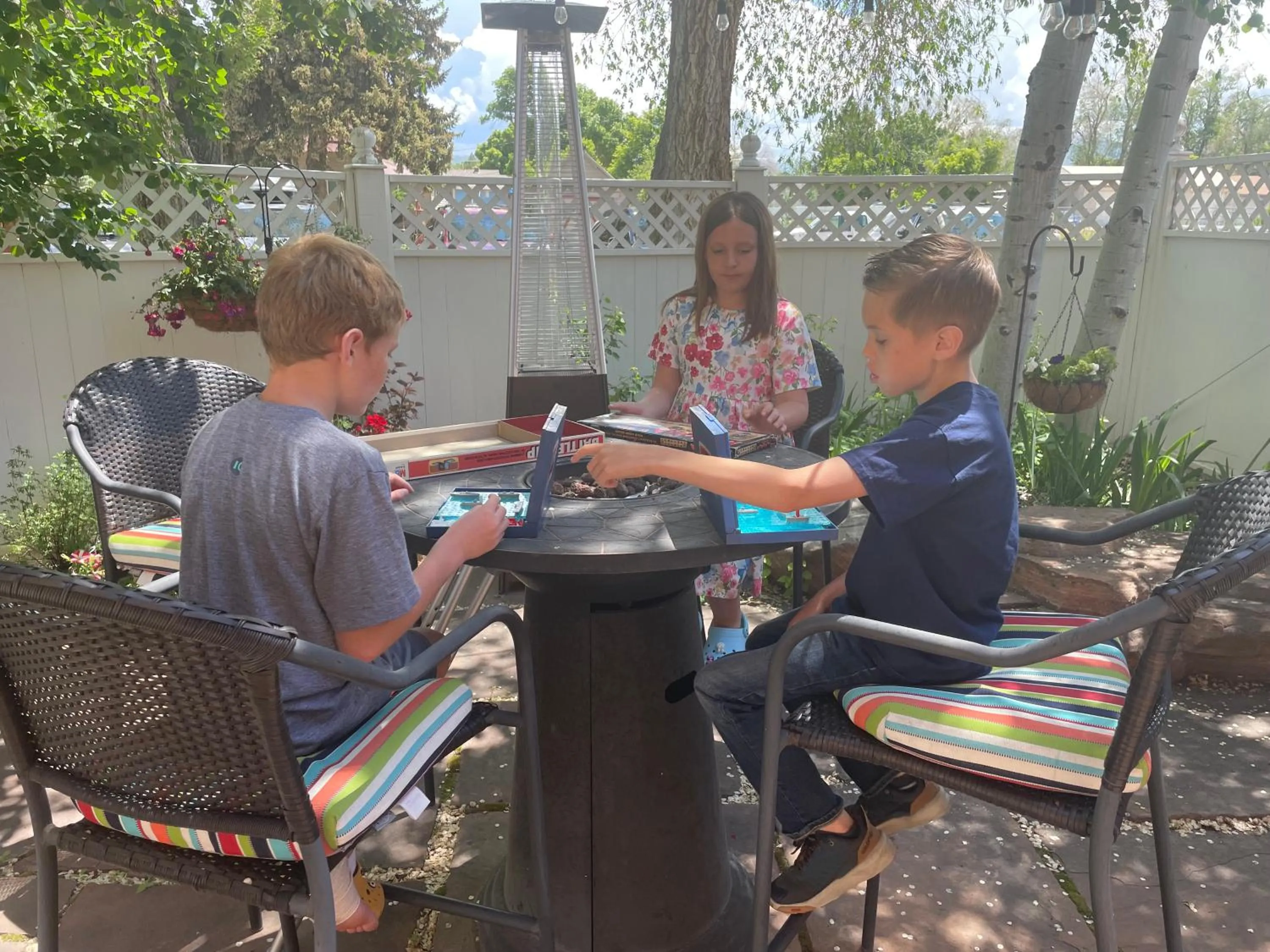 Patio in Heber Senator Bed and Breakfast