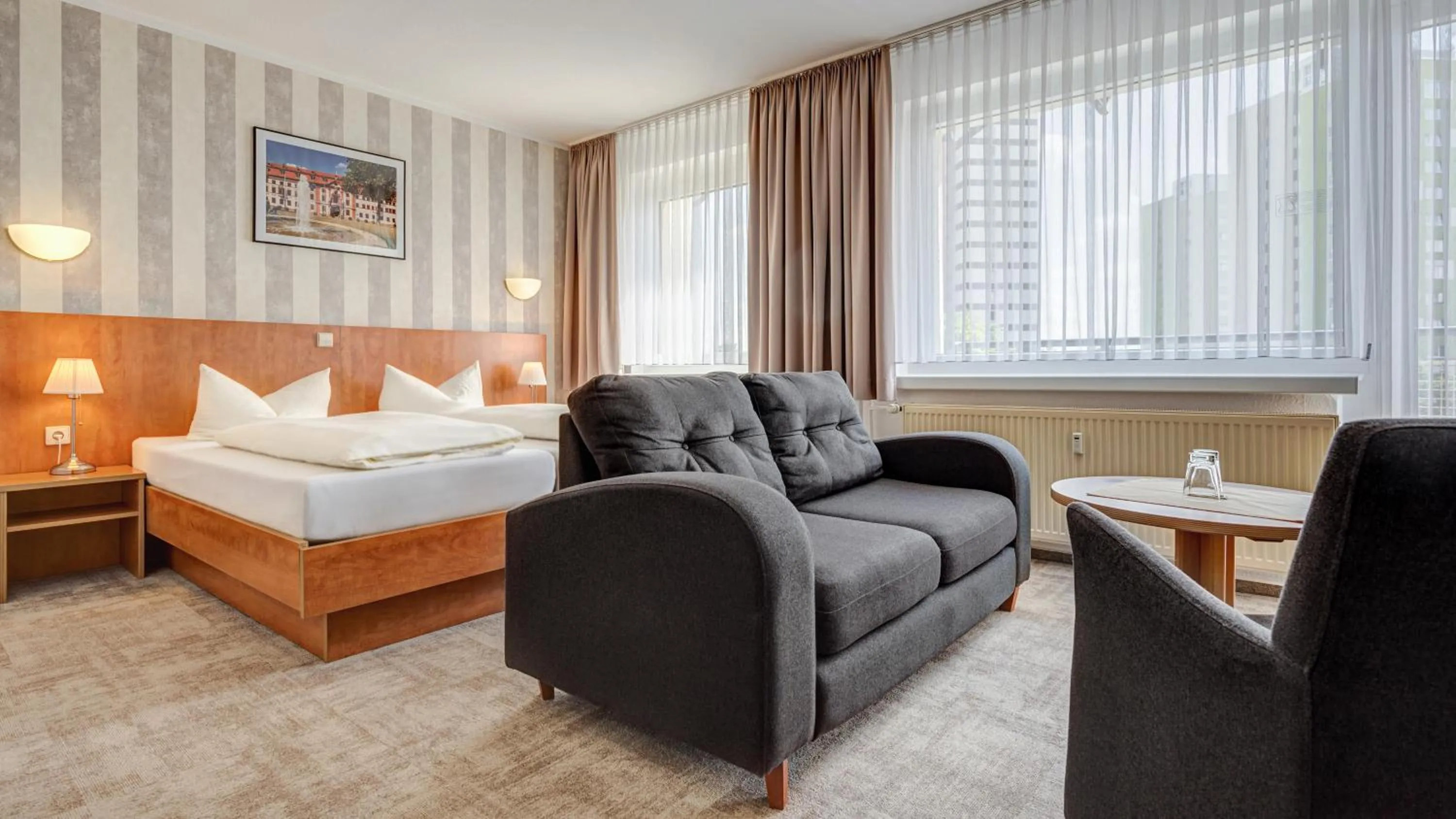 Photo of the whole room, Bed in Hotel Wilna