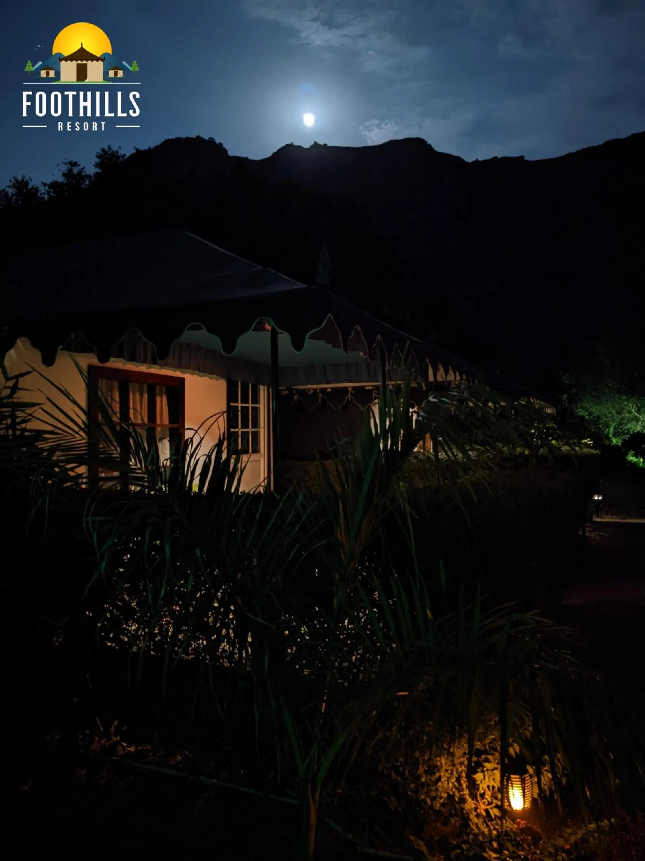 Property building in Foothill Pushkar Resort