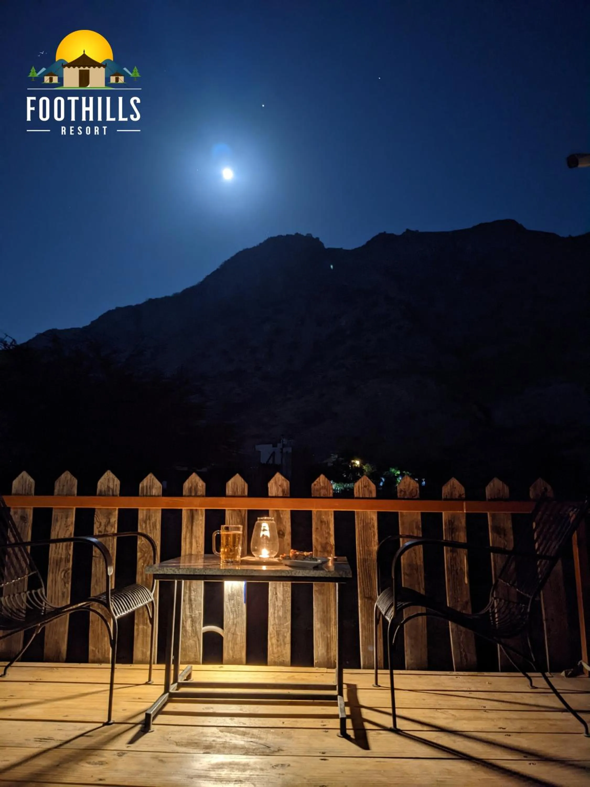 Night in Foothill Pushkar Resort