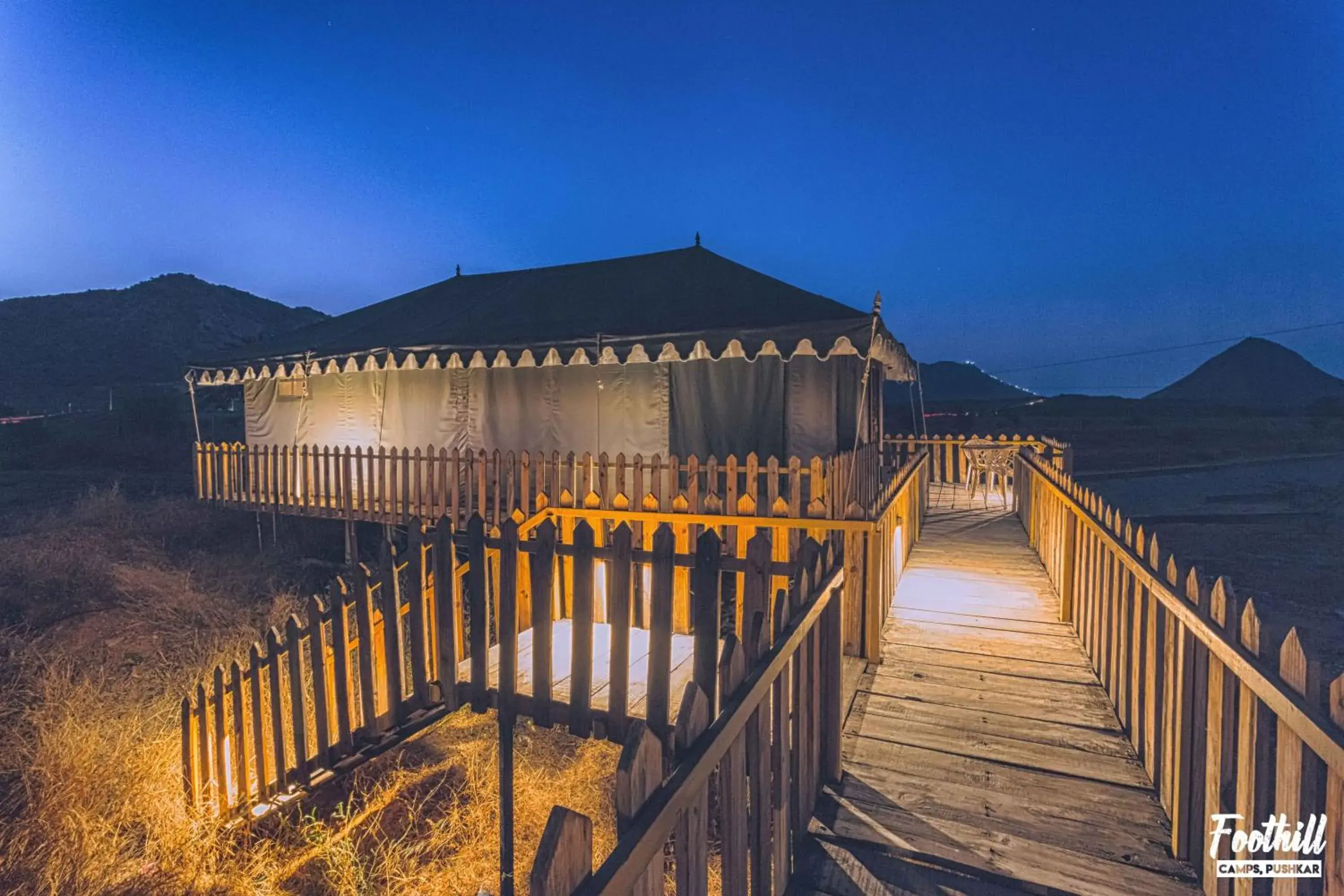 Facade/entrance in Foothill Pushkar Resort Facade/entrance in Foothill Pushkar Resort